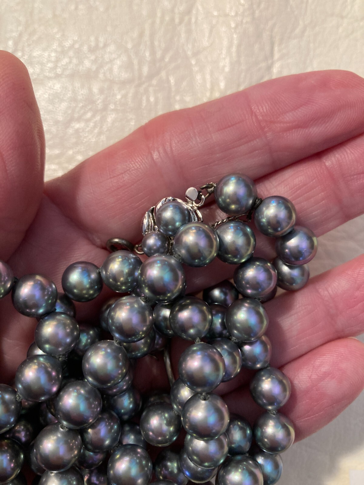 Faux Pearl, 8mm, 33.5″ Necklace