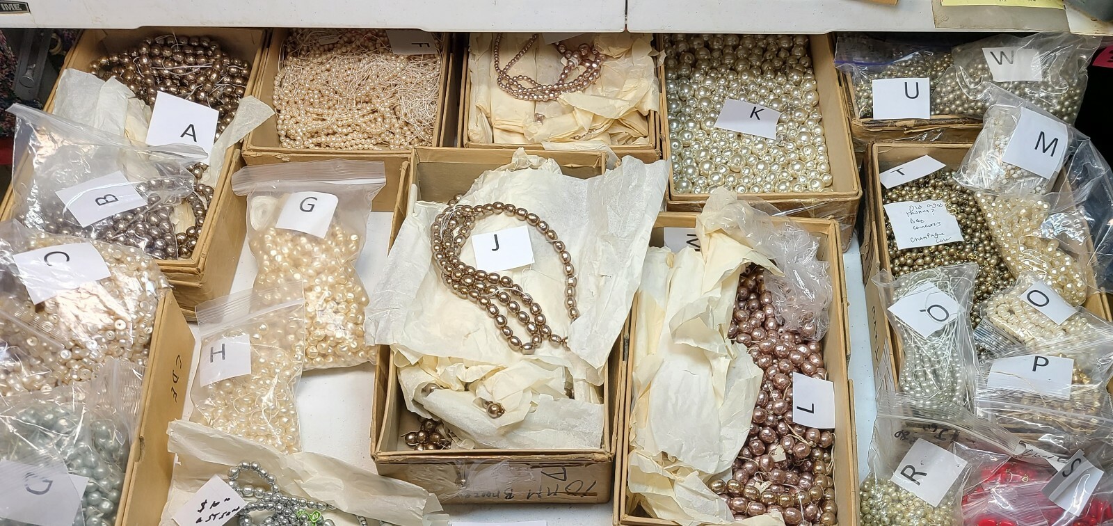 HUGE LOT #27 Bead Caps Large Size Miriam Haskell Jewelry Findings Filigree RARE