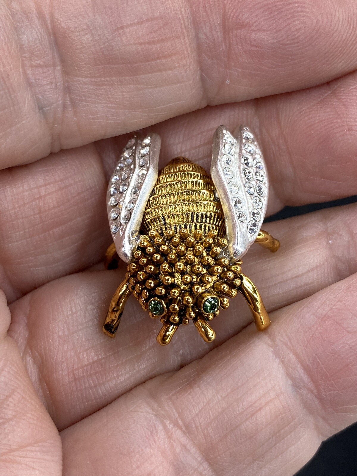 I Am Edgar Berebi Miracle Bee Brooch Pin My Archives Vintage beekeeper gift
