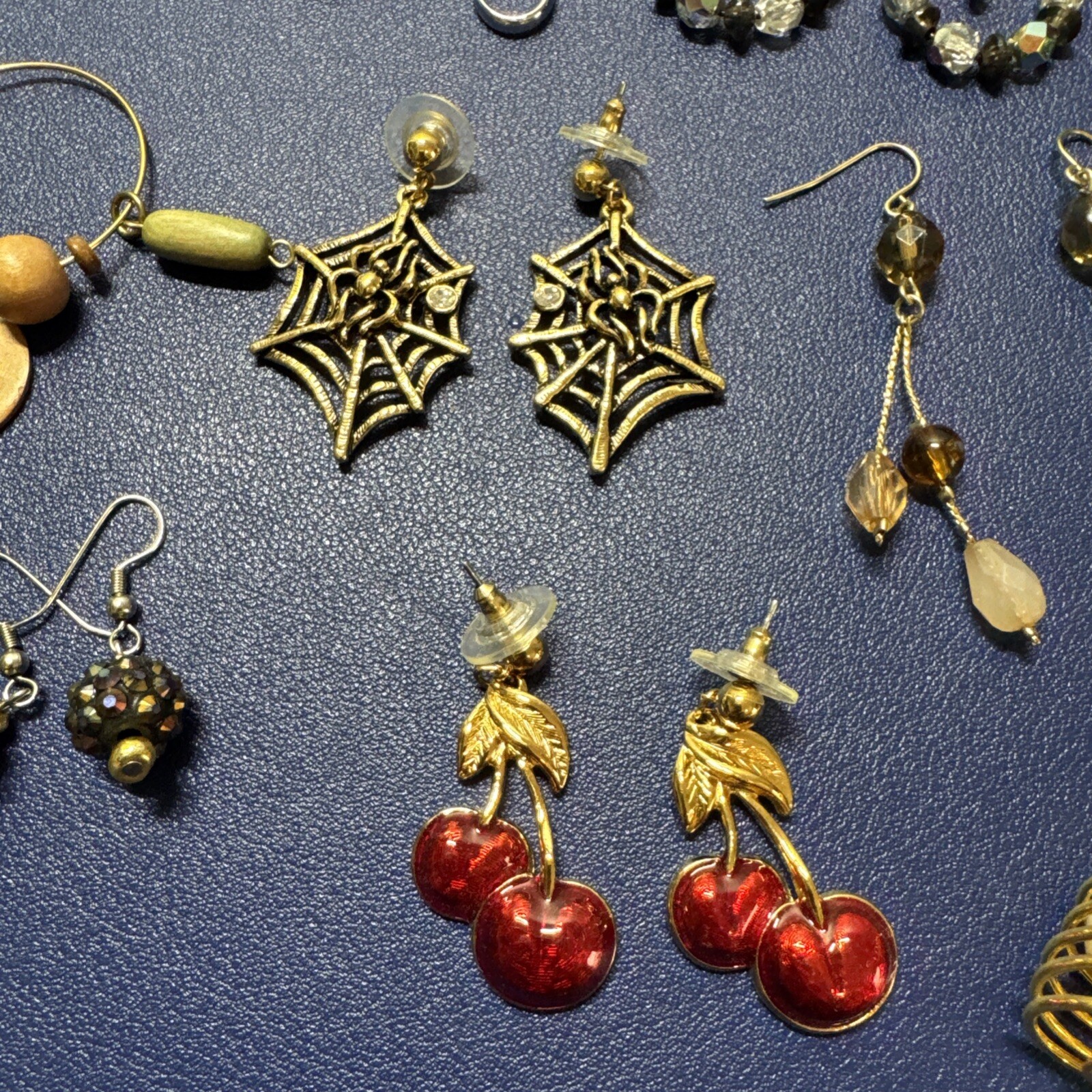 Vintage Napier, Avon Dangle Earrings Pierced Lot Of 22 – See Pictures