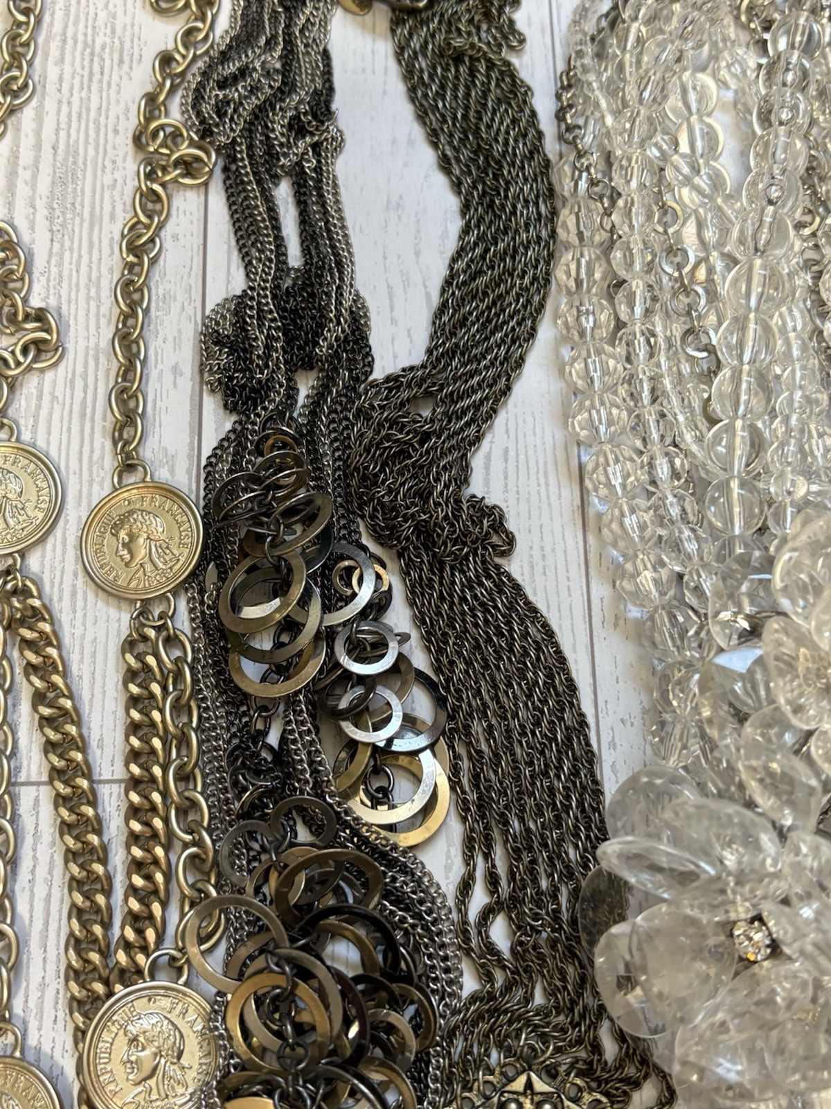 Express Fashion Necklace Lot Mixed Styles Chains Pearls Statement Boho Trendy