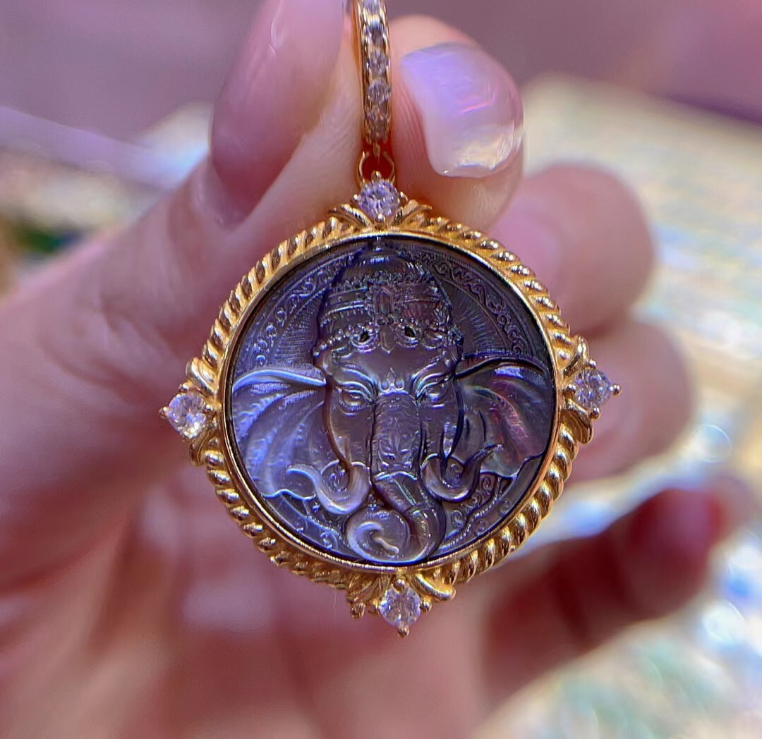 Antique style Cameo Pendant 925 Silver plated Vintage Necklace Estate Jewelry412