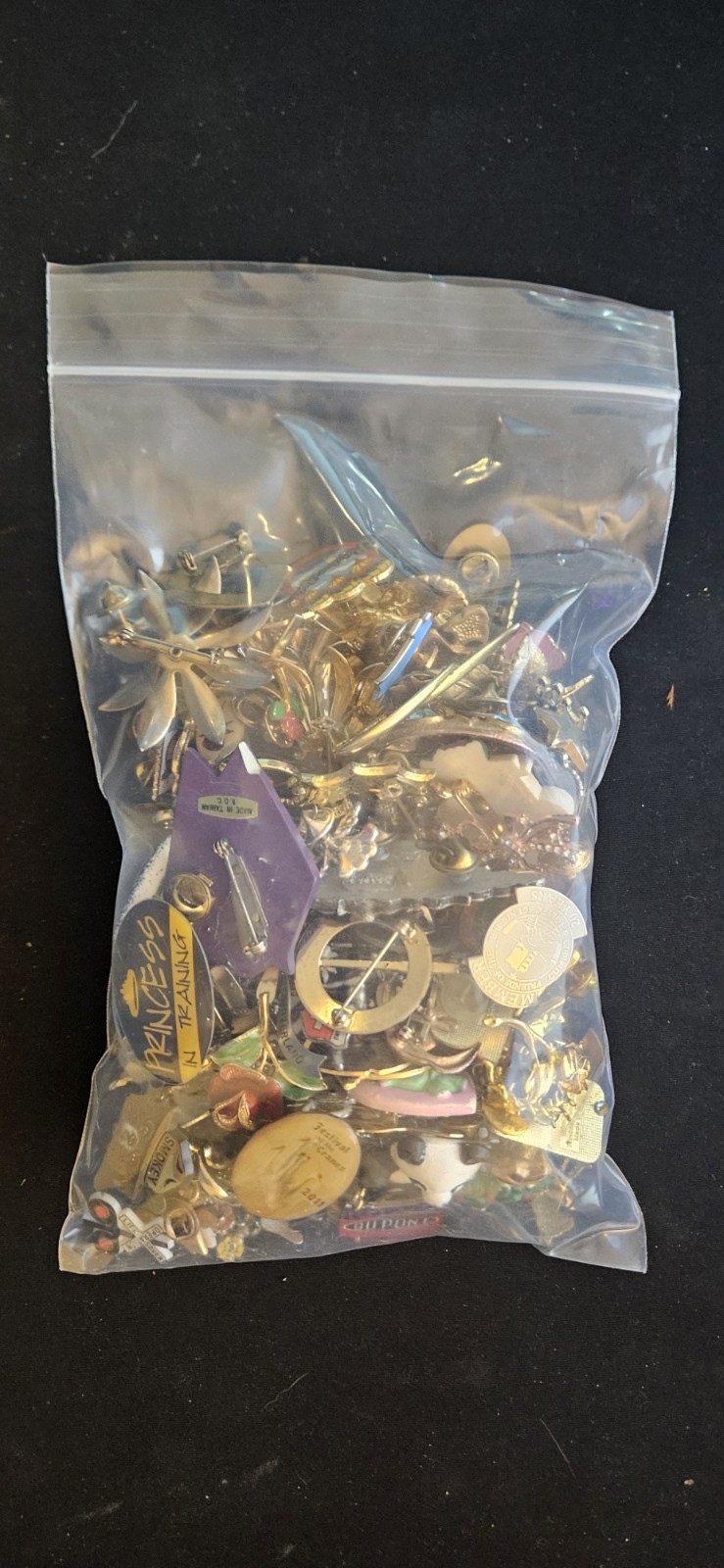 Lot Of Enamel Pins And Brooches, Including Balloon fiesta Pins