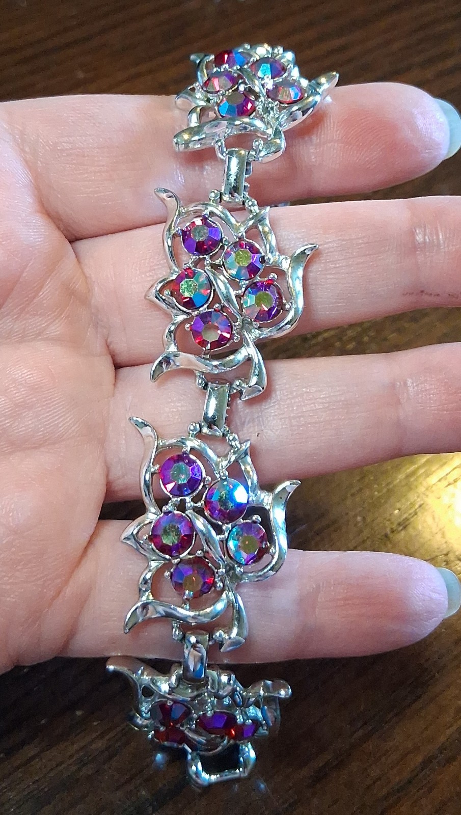 Vintage Sarah Coventry “Dazzling Aurora” Full Set Minor Flaws See Pics/Descript