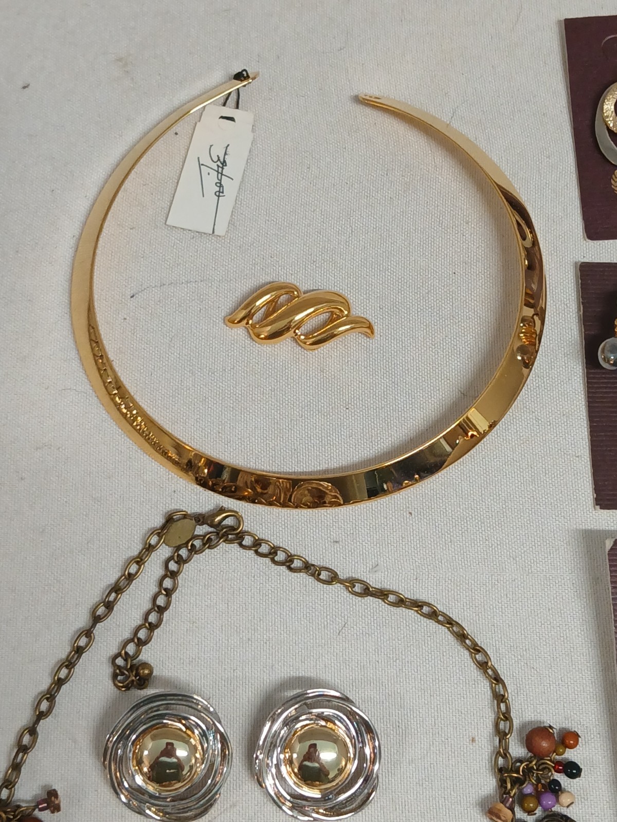 VTG Premier Designs Jewelry Lot Silver Gold Tone Necklaces Bracelets++ (#133)
