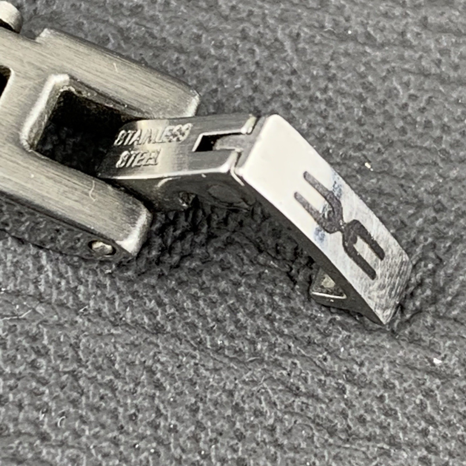 Vintage Stainless Steel Link Bracelet 7 Inch