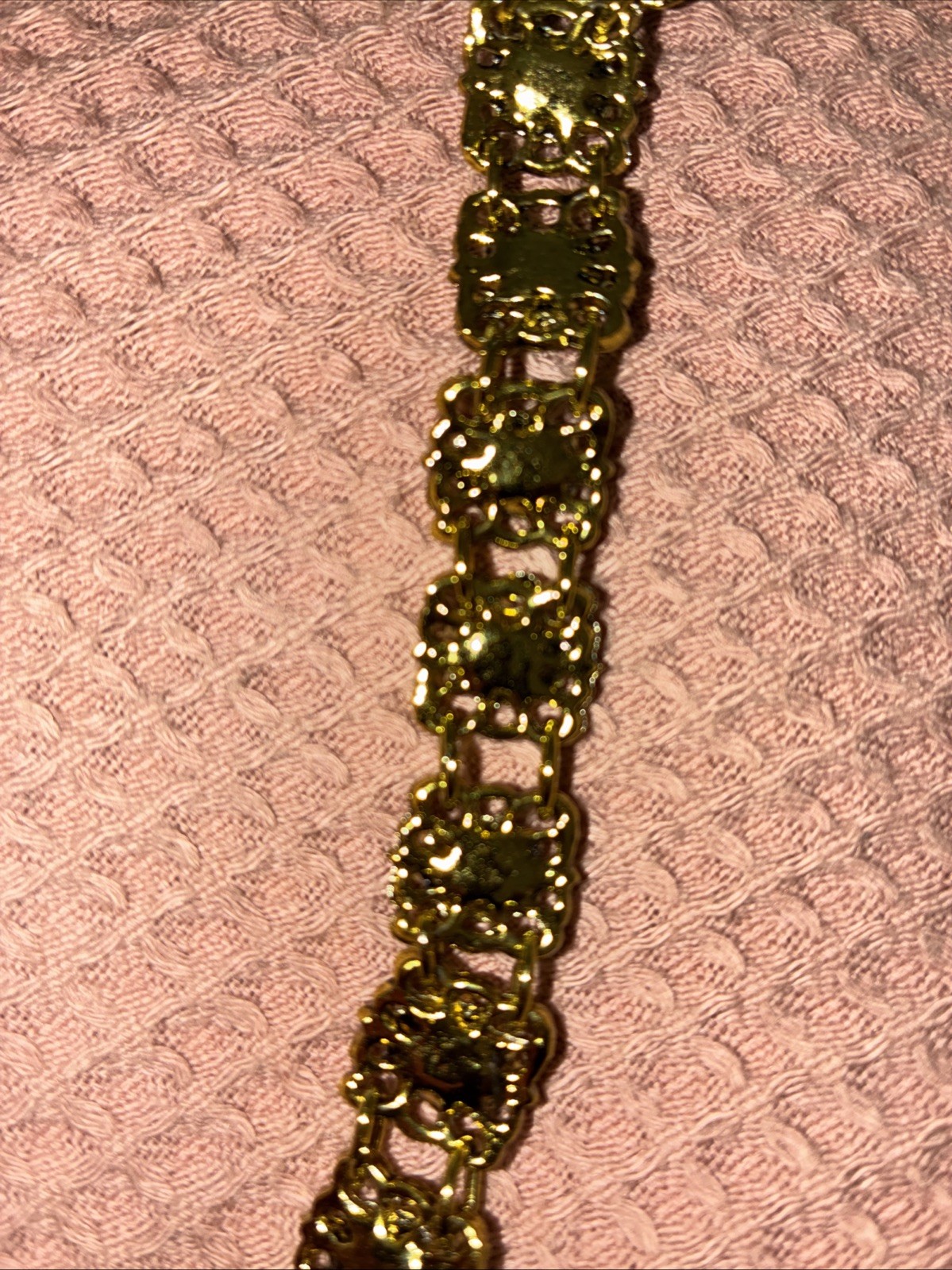 Peridot Bracelet Vintage Antique Classic Design Used