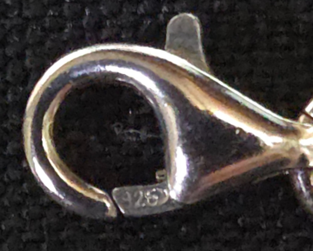 1960’s Silver Hearts Charm