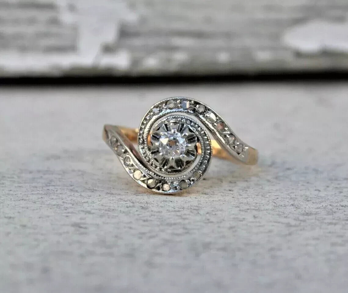 2.48Ct Art Deco Round Lab Created Diamond Halo Engagement 14K White Gold FN Ring