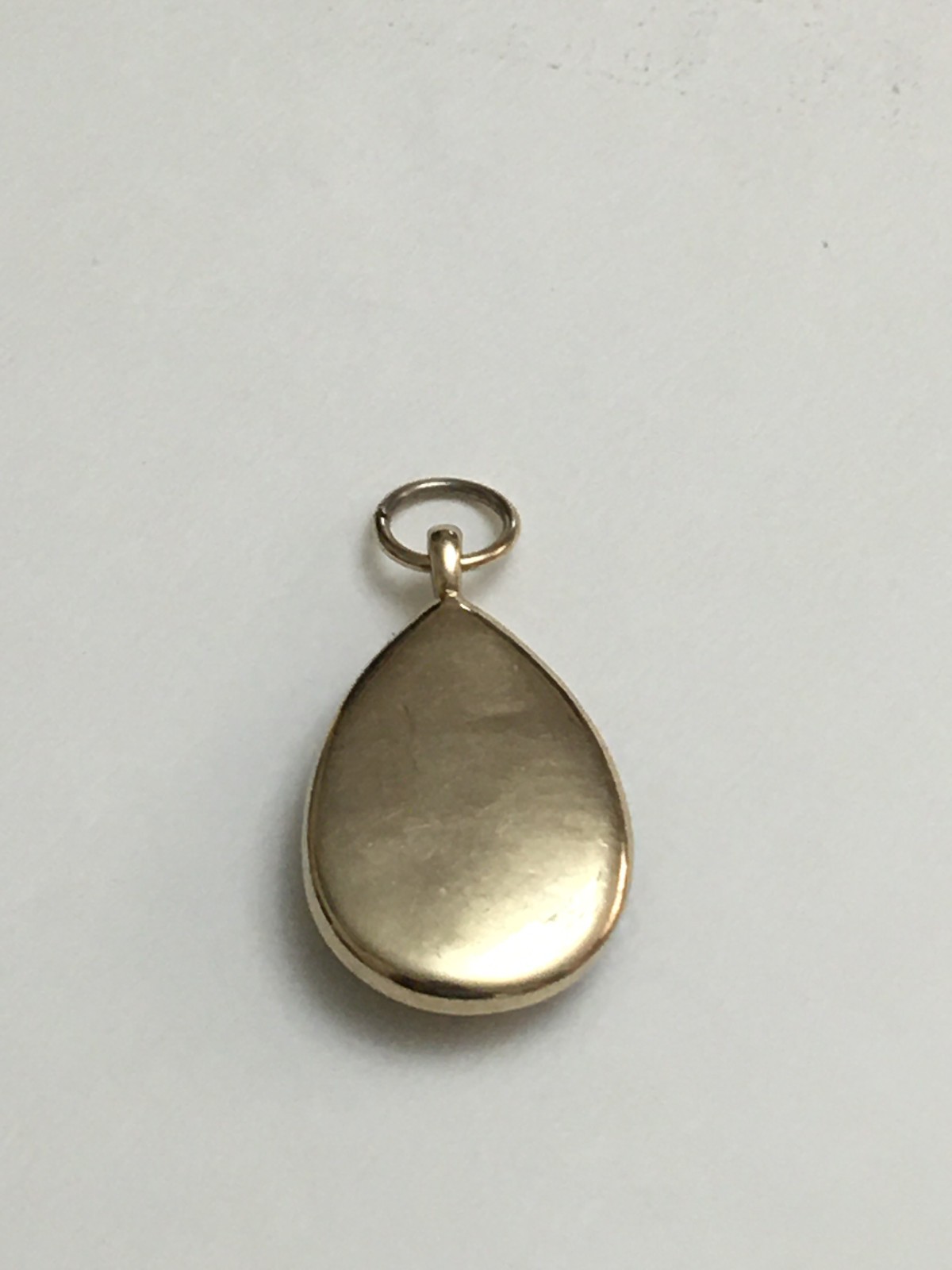Tiger Eye Stone Pendant With Gold Tone