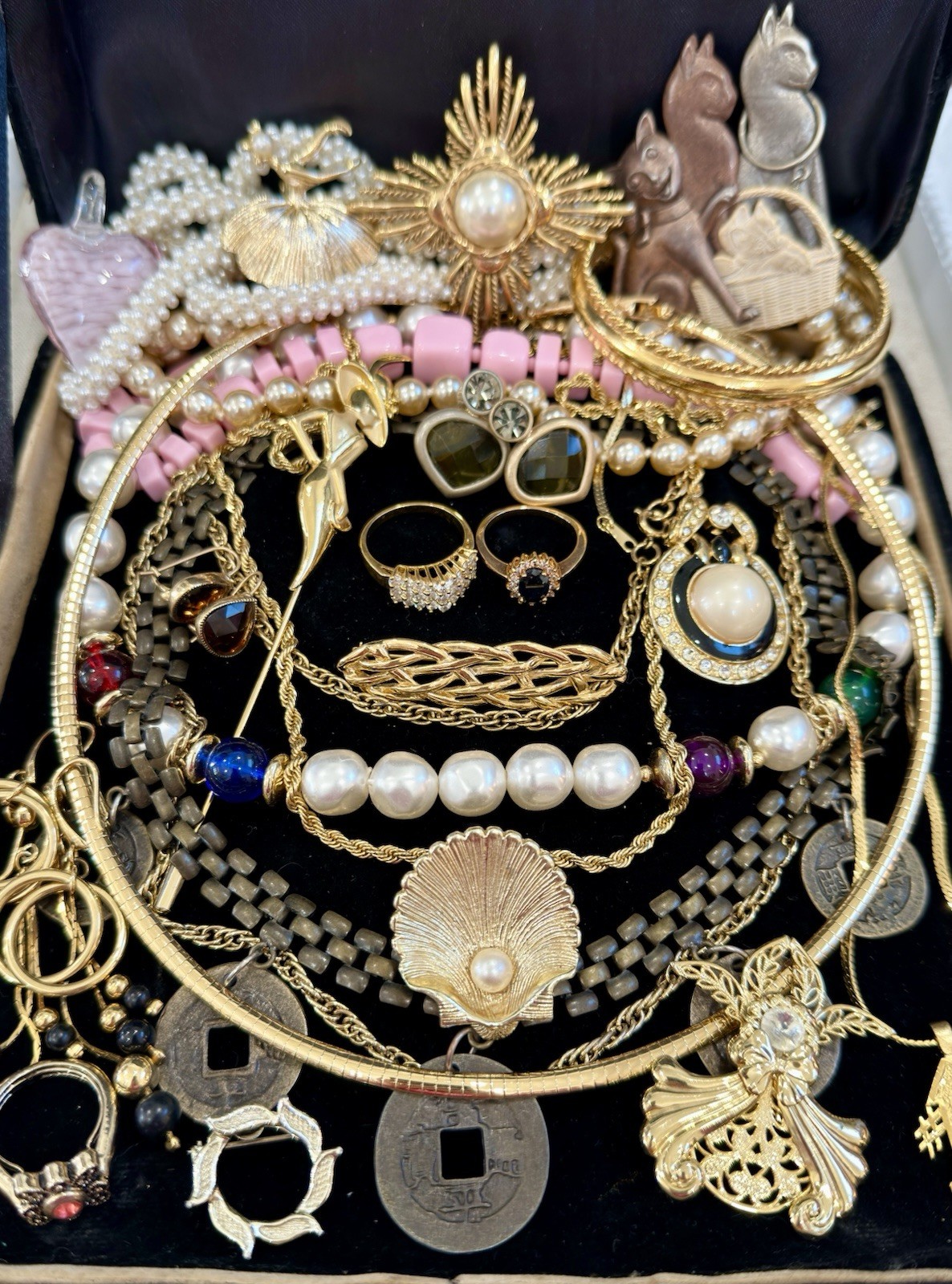 Vintage Estate Costume Jewelry Lot! MONET, NAPIER and more!