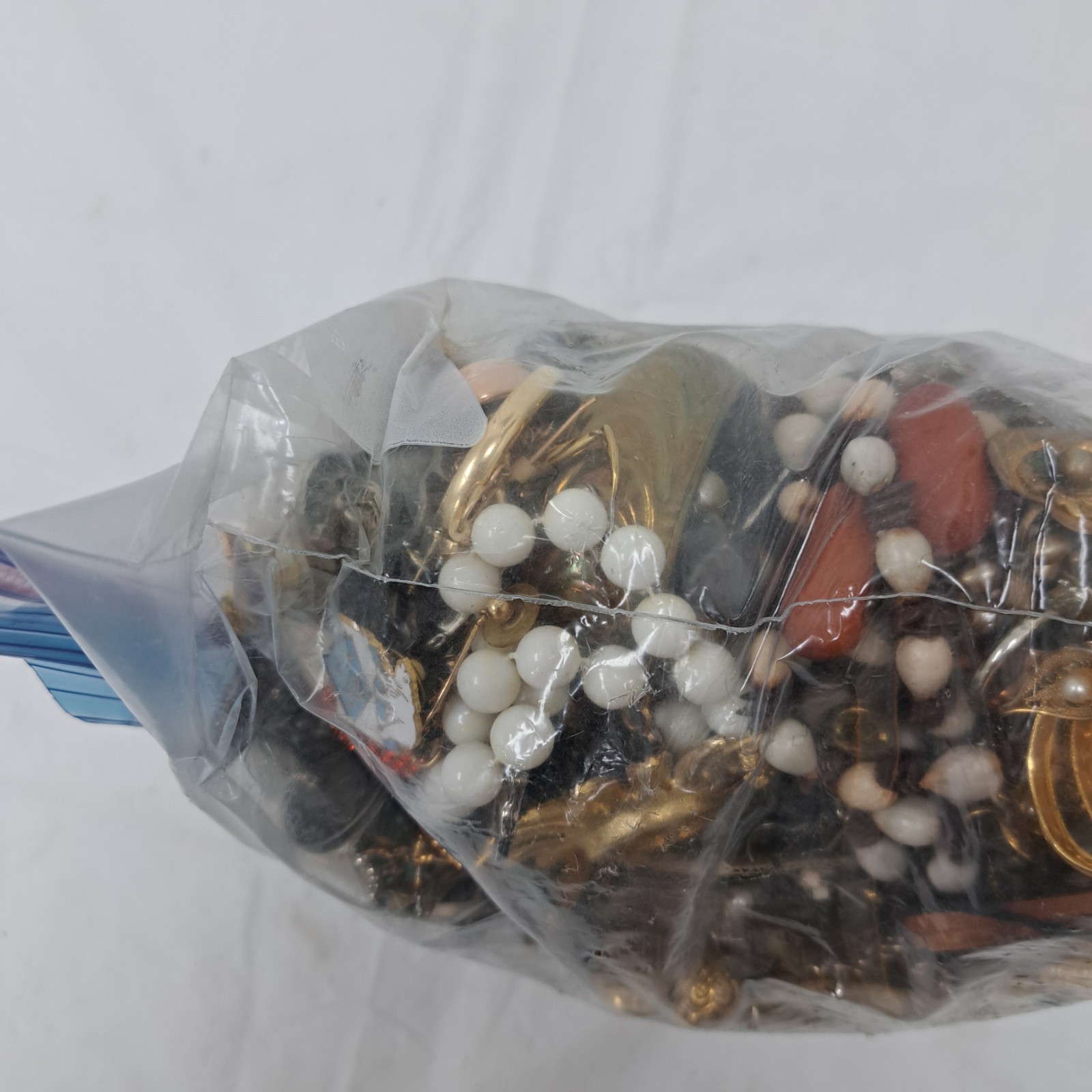 Bag Old Unsearched Jewelry Lot Vintage Estate Find Junk Drawer Large