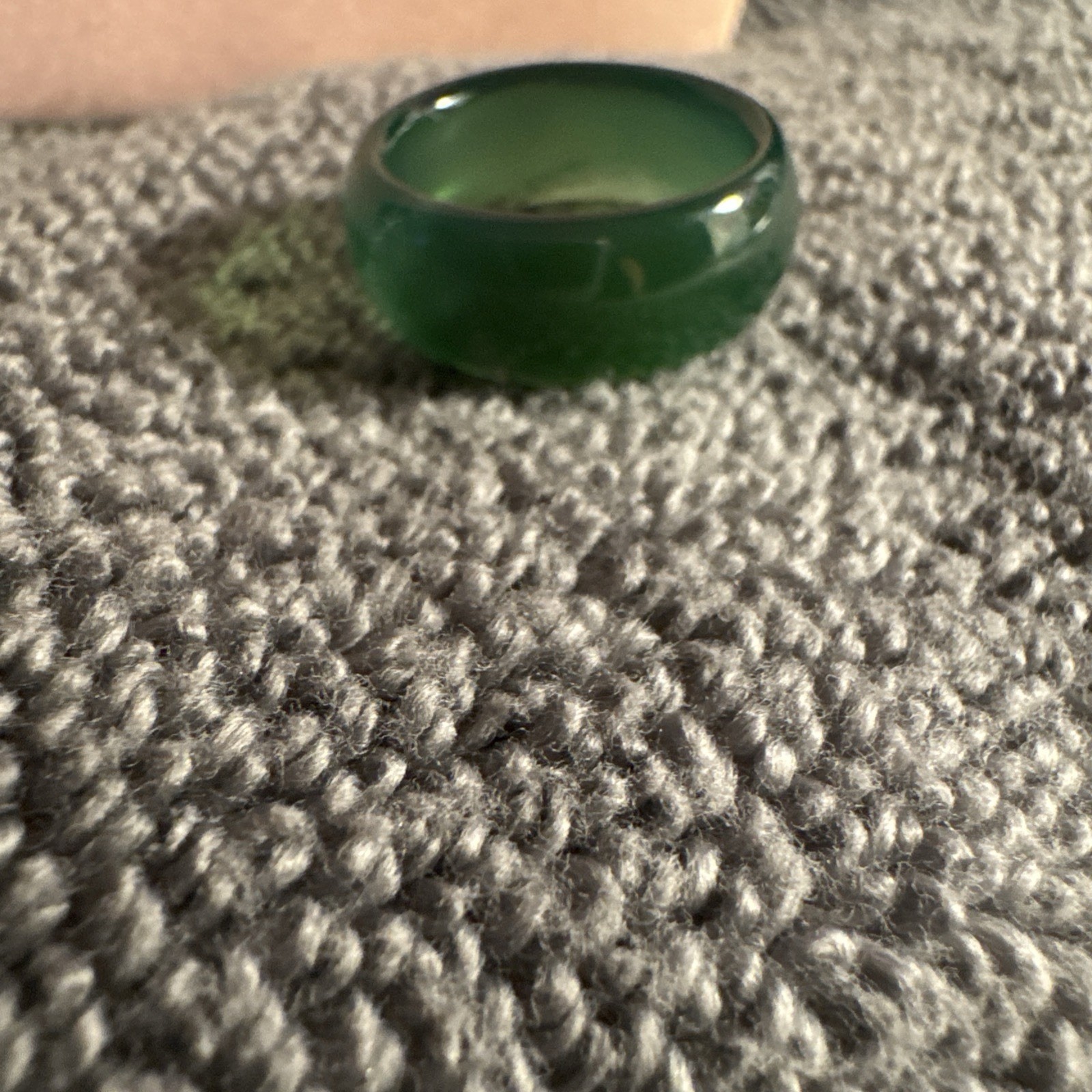 Jadite 7 3/4 Ring Vintage Jewelry Ring