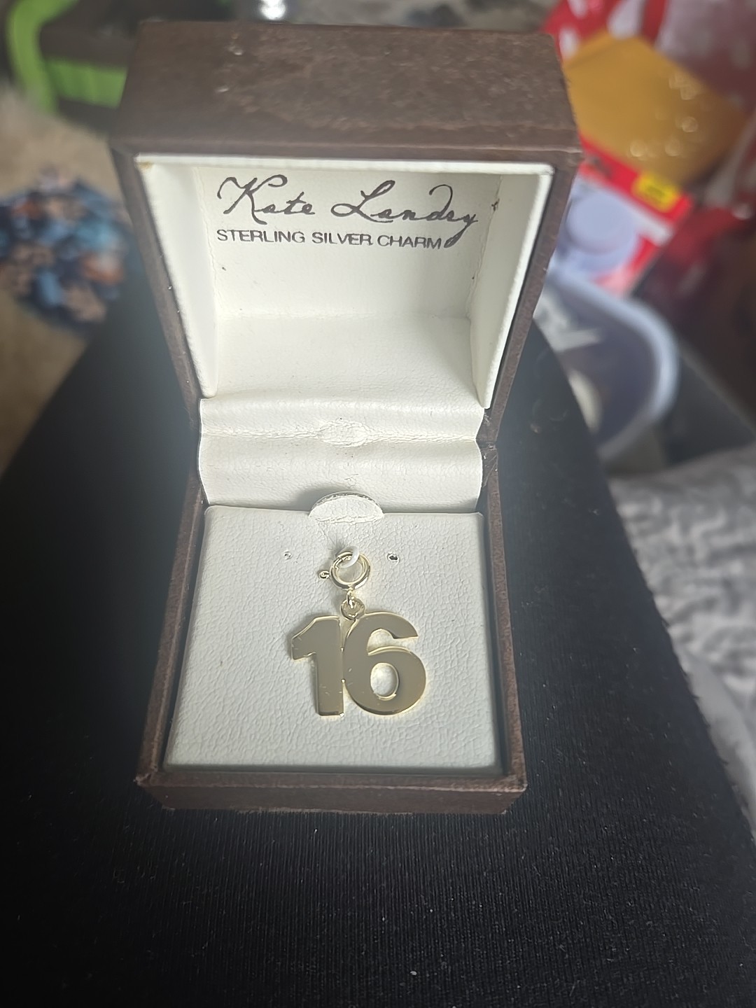Kate Landry Sterling Silver 925 Sweet Sixteen Charm. NIB