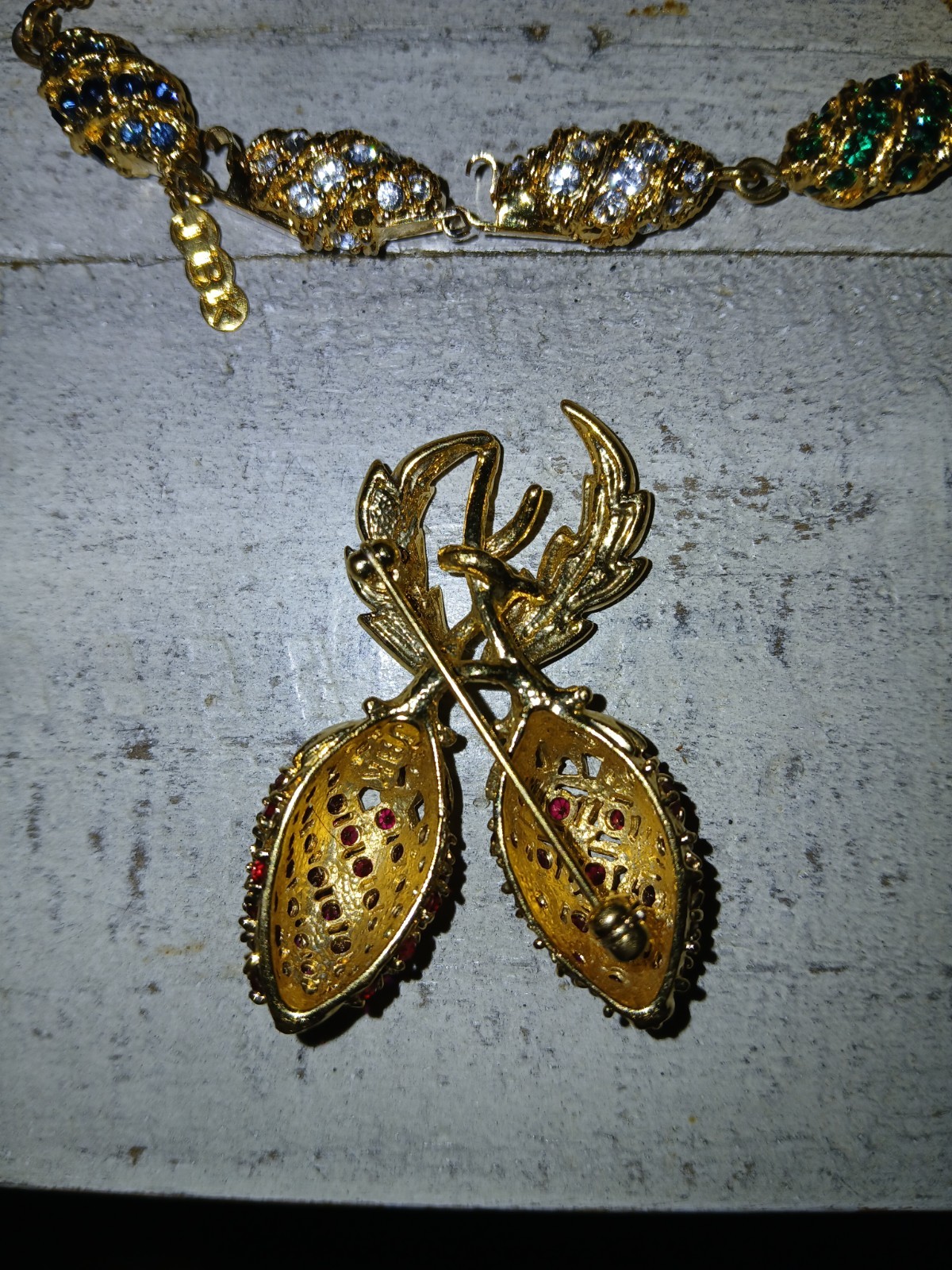 Jacqueline B Kennedy Bracelet And Brooch