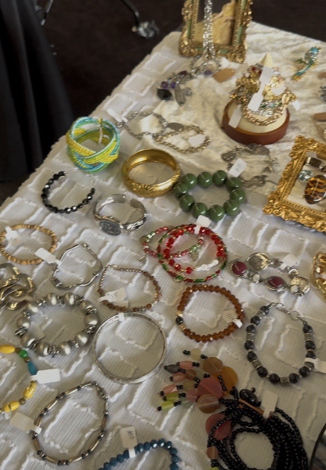 Vintage Jewelry Set 100+pc, Crystal, Stone, Glass, Metal Jewelry NO JUNK