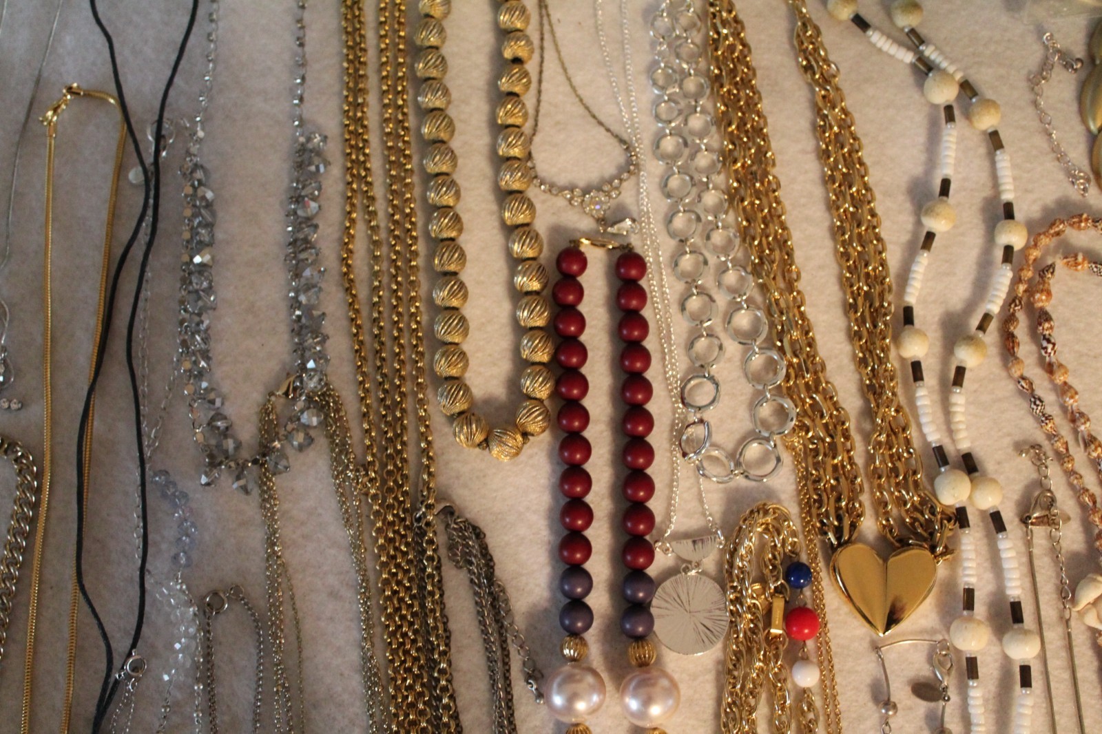 Vintage Necklace Lot Emmons Joan Rivers Morano Loft Hong Kong Japan Most Signed