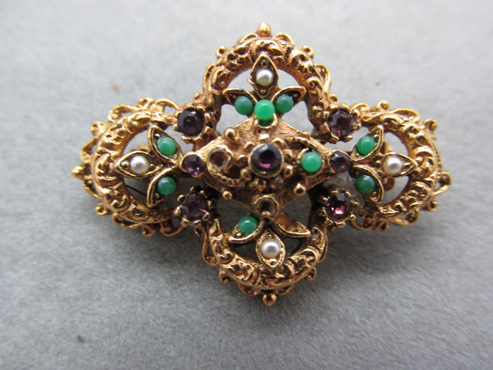 Vintage High-End Designer Costume Jewelry Repair Lot Robert Mandle Florenza