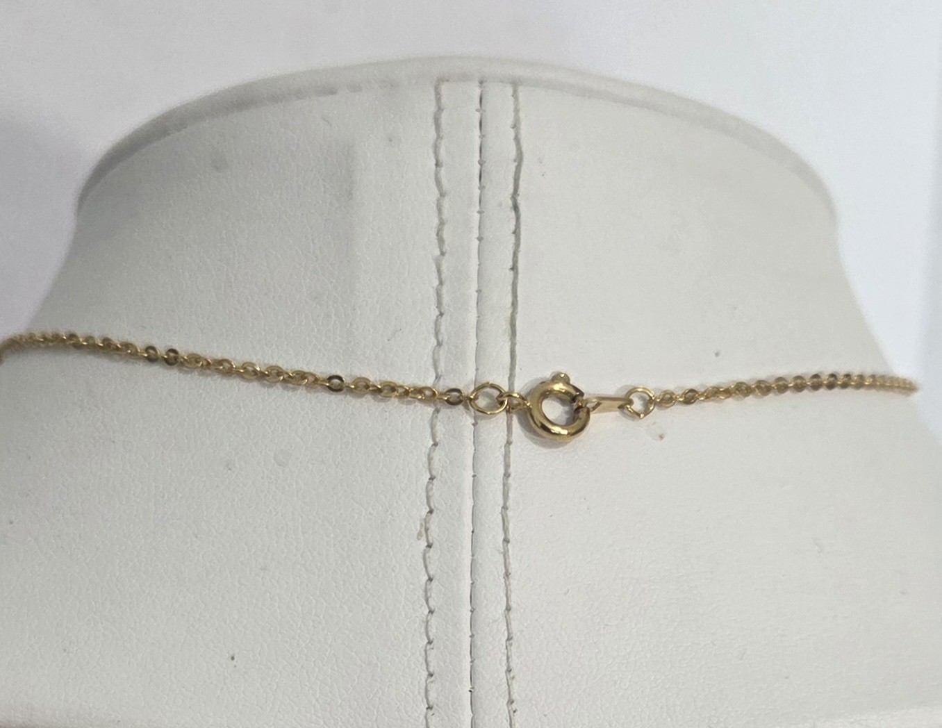 Vintage Gold Tone Chain Musical Note Charm Music Pendant Necklace Made In Korea