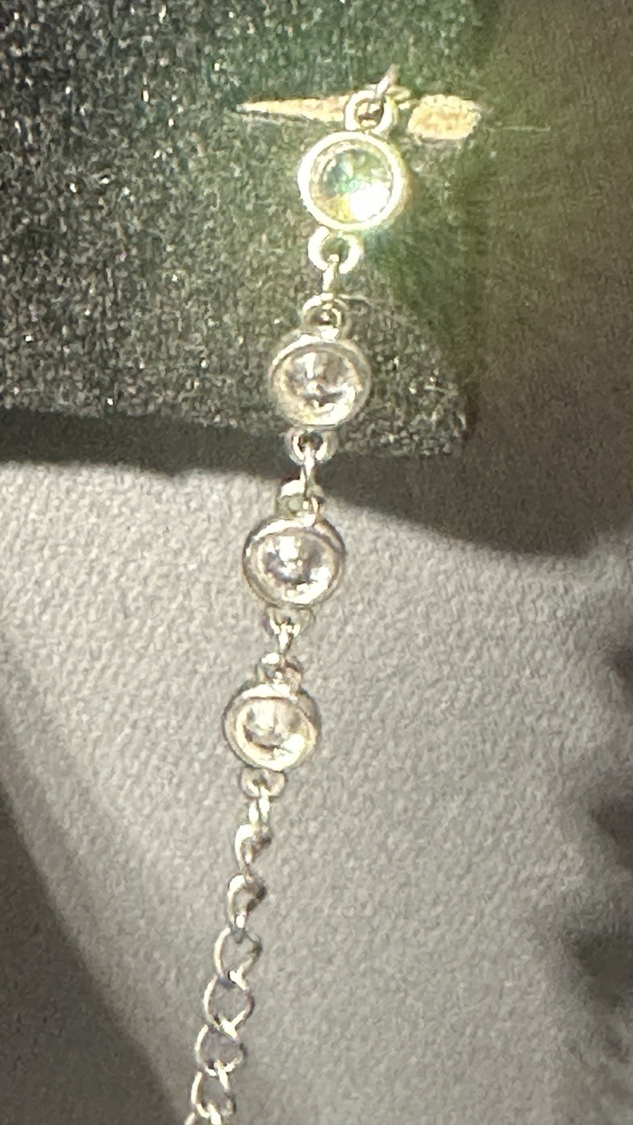 925 Sterling Silver Bezel Set Clear Cubic Zirconia Tennis Cable Bracelet Vietnam