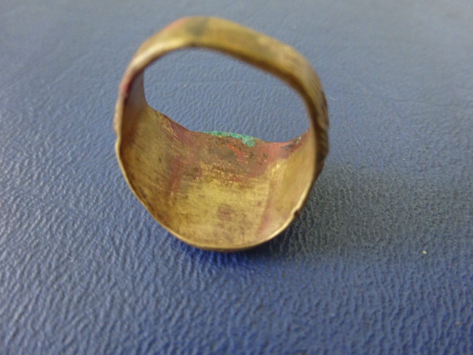 Vintage Copper Military Ring