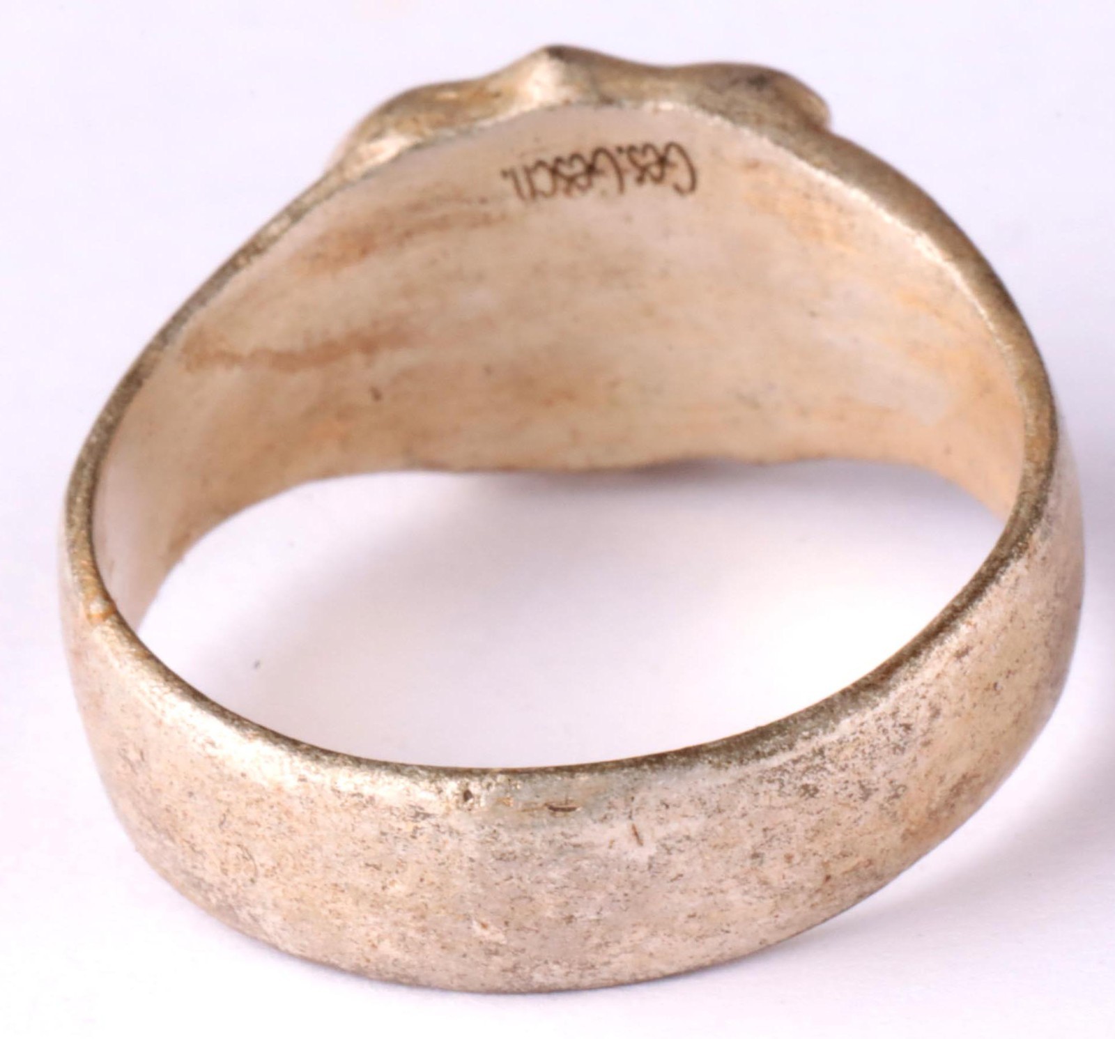 Wolf 1916 WW1 Imperial German Navy ring Hilfskreuzer WWI Kaiserliche Marine Army