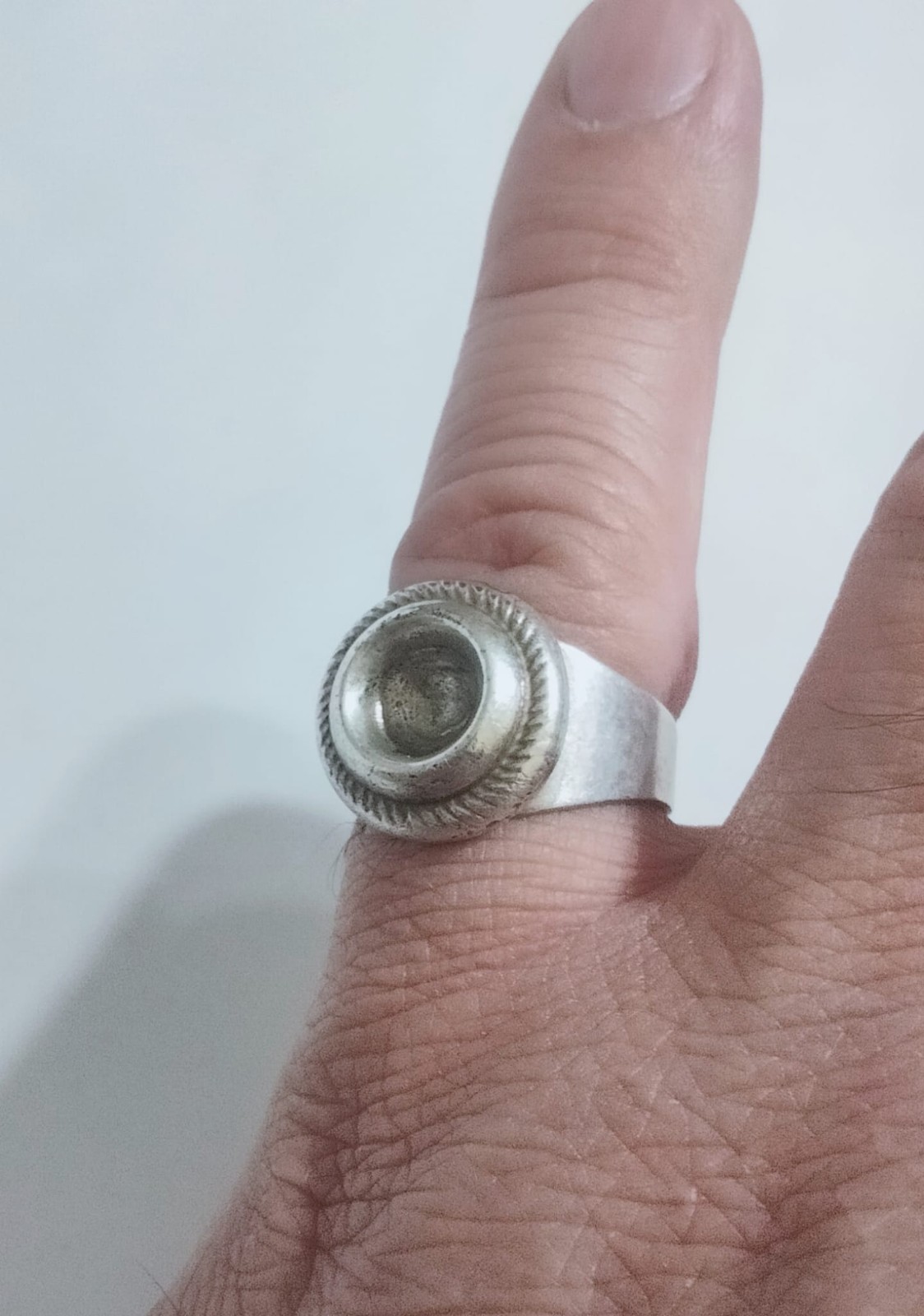 Vintage Silver Dome Ring – Timeless, Elegant Design, Perfect for Any Occasion!