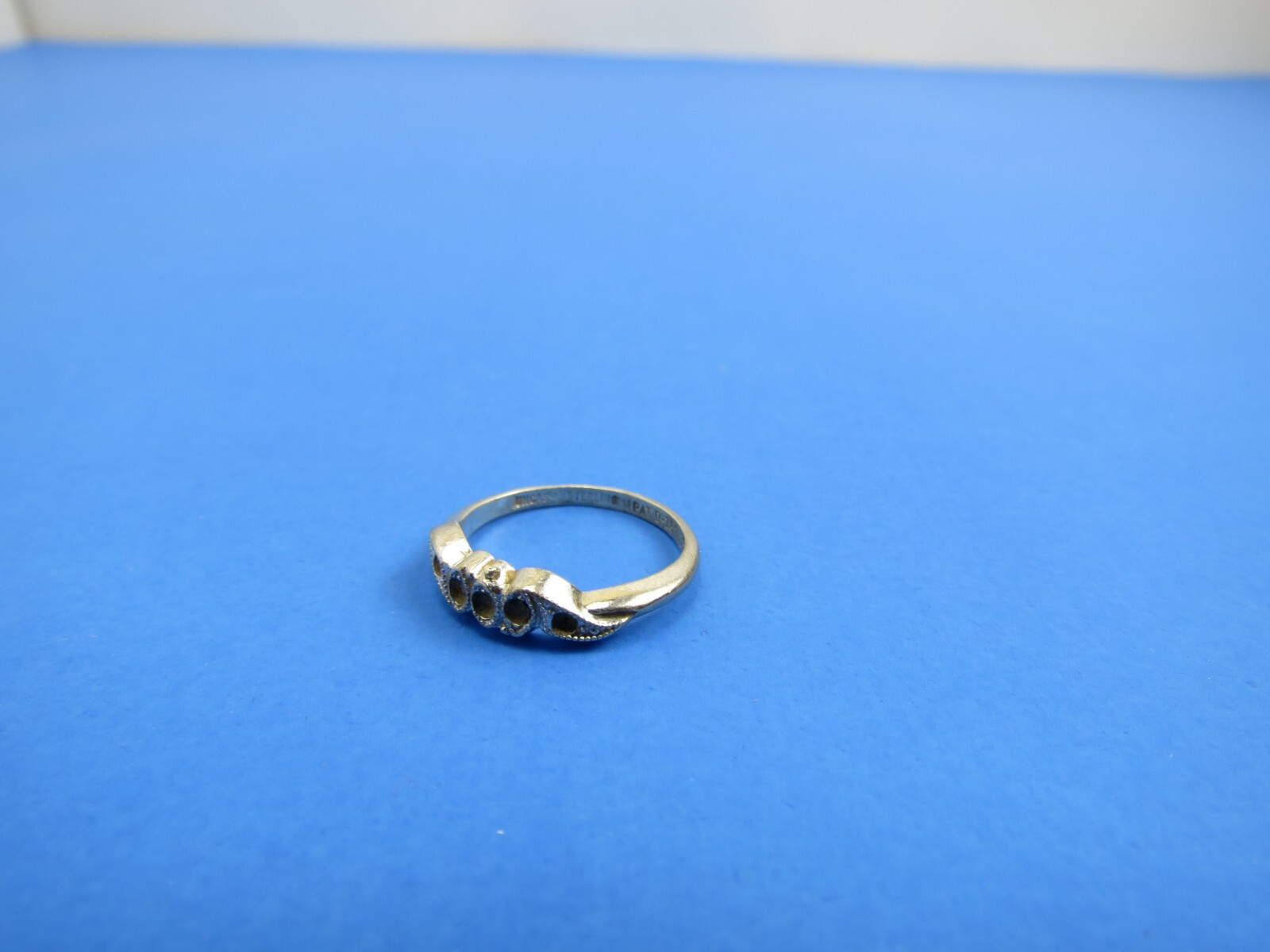 Uncas Sterling Silver 925 Ring Size 6 No Stone