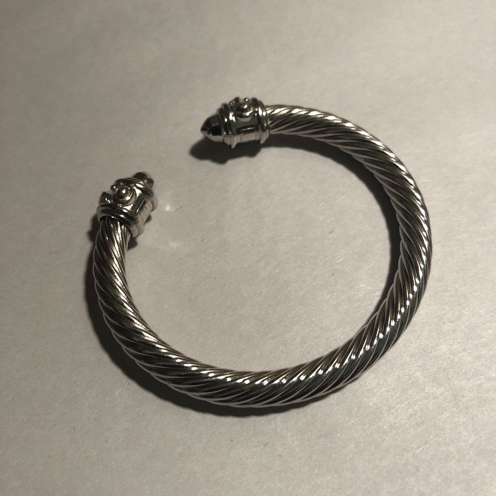 Vintage Cable Cuff Bracelet