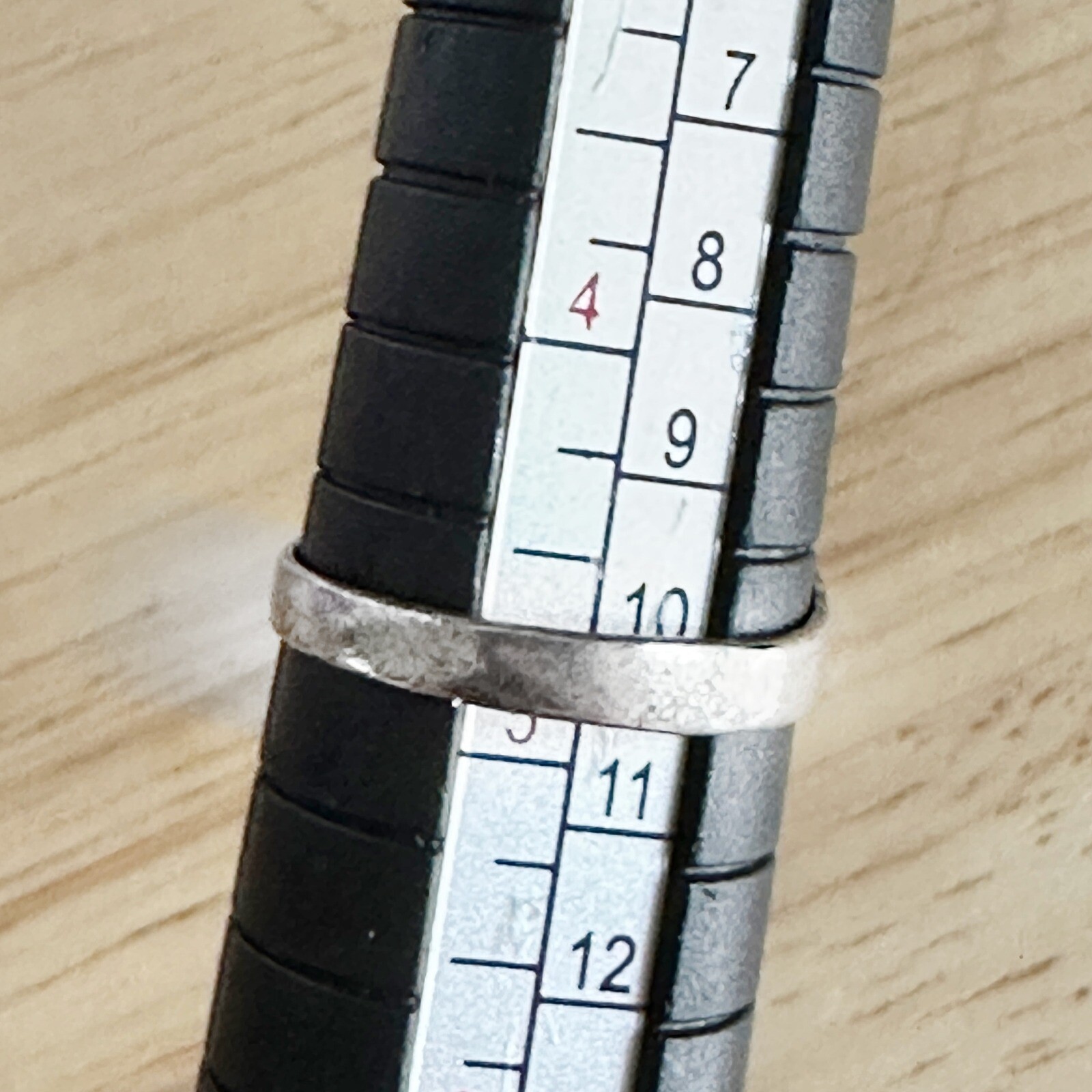 Vintage Sterling Silver Turquoise Inlay Band Ring Statement Tex Co Southwestern