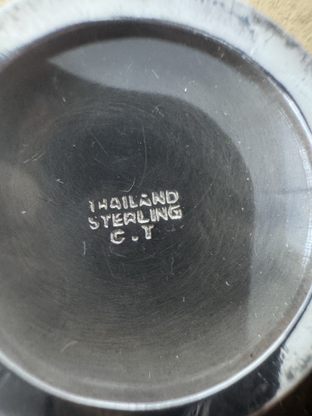 Antique Thailand .925 Sterling Silver Engraved Floral Photo Locket Pendant
