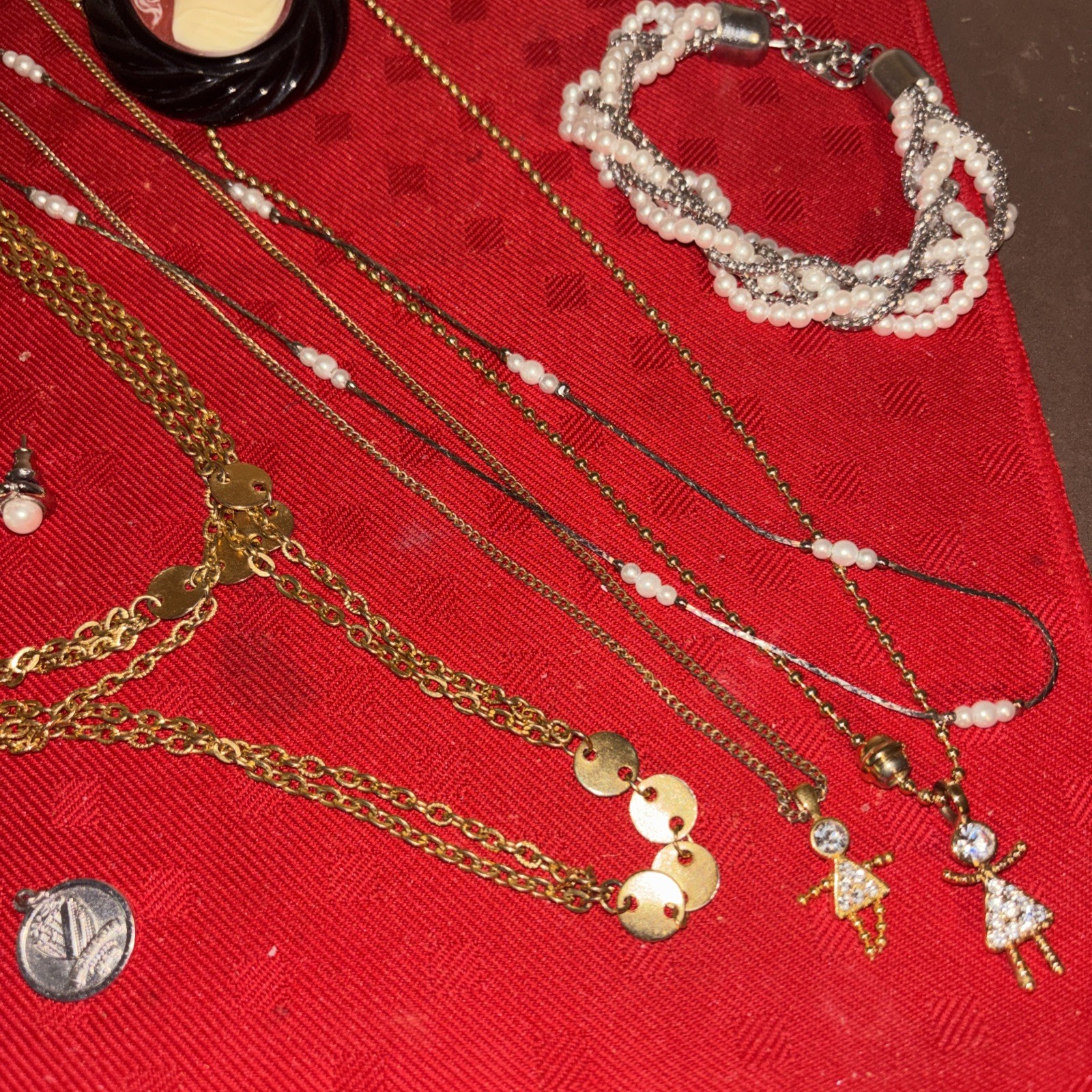 Vintage Estate Jewelry Lot-All Wearable Mix Estate Find- #062326