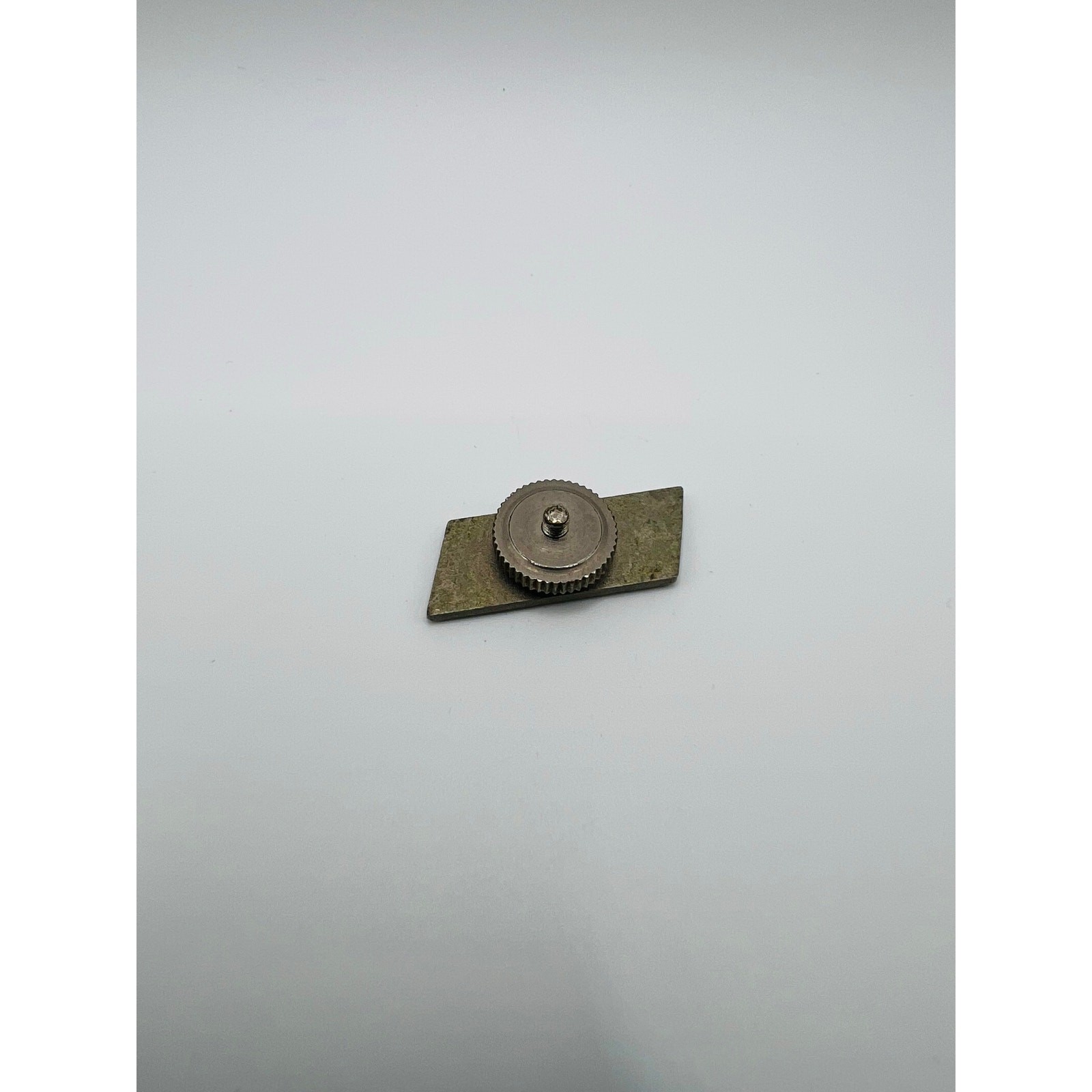 Vintage Japanese Tie Clip | Judan-sha Kanji Tie Bar | Screw Back Souvenir