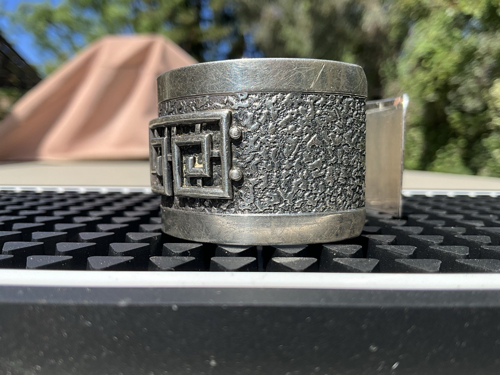 Vintage Danecraft Sterling Silver Cuff Bracelet, 45g
