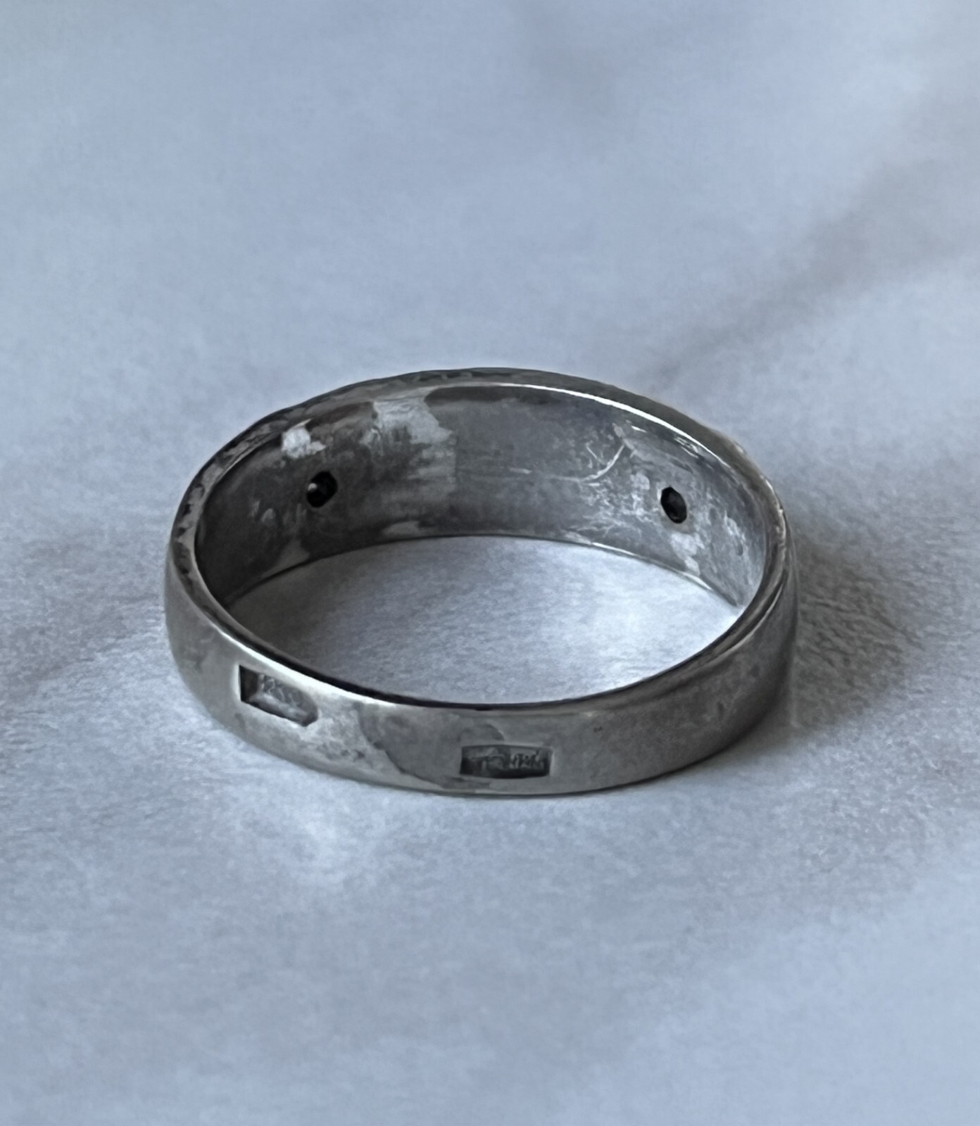Handmade Silver 925 Ring Women USSR Vintage Classic Size 6 / 16.5