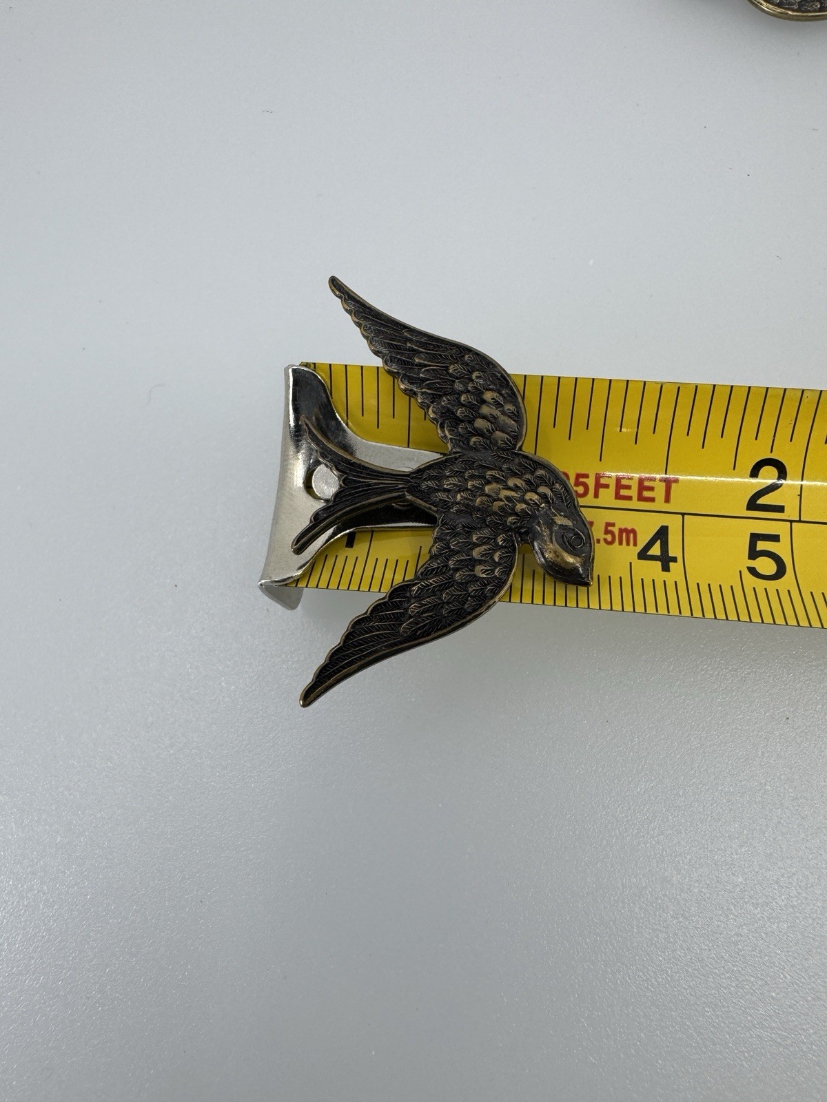 Bird Brass Toned Jewelry Finding Stamping