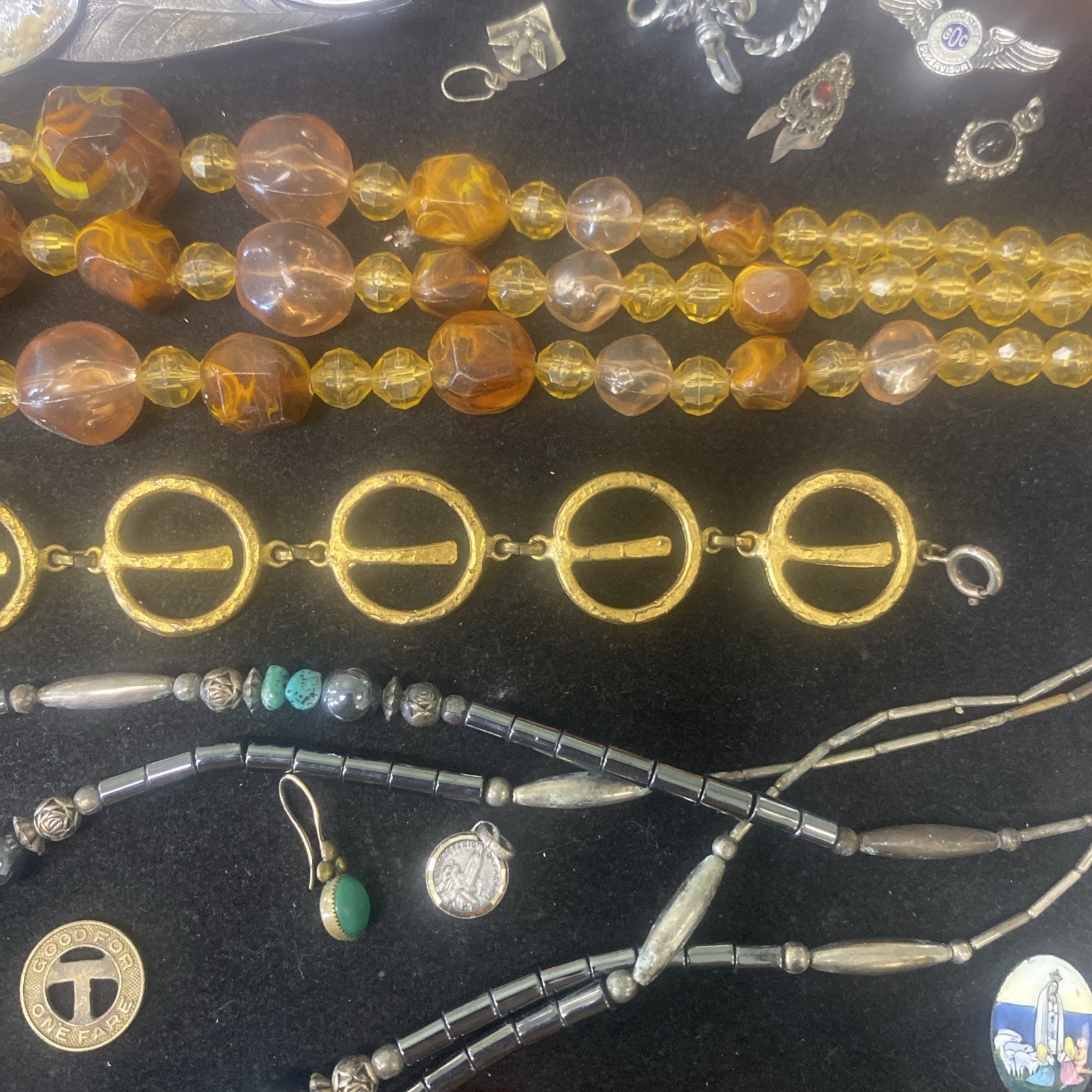 Antique Vintage Lot Of Jewelry Estate Sale Unsearched As Is #2