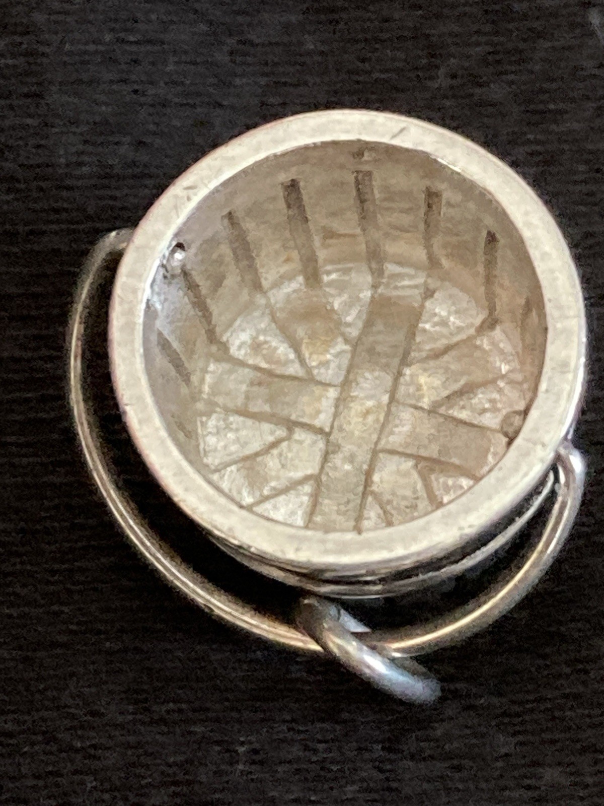 Vtg. FULL NAME HALLMARK BROWN COUNTY BASKETS STERLING CHARM NOS RETIRED