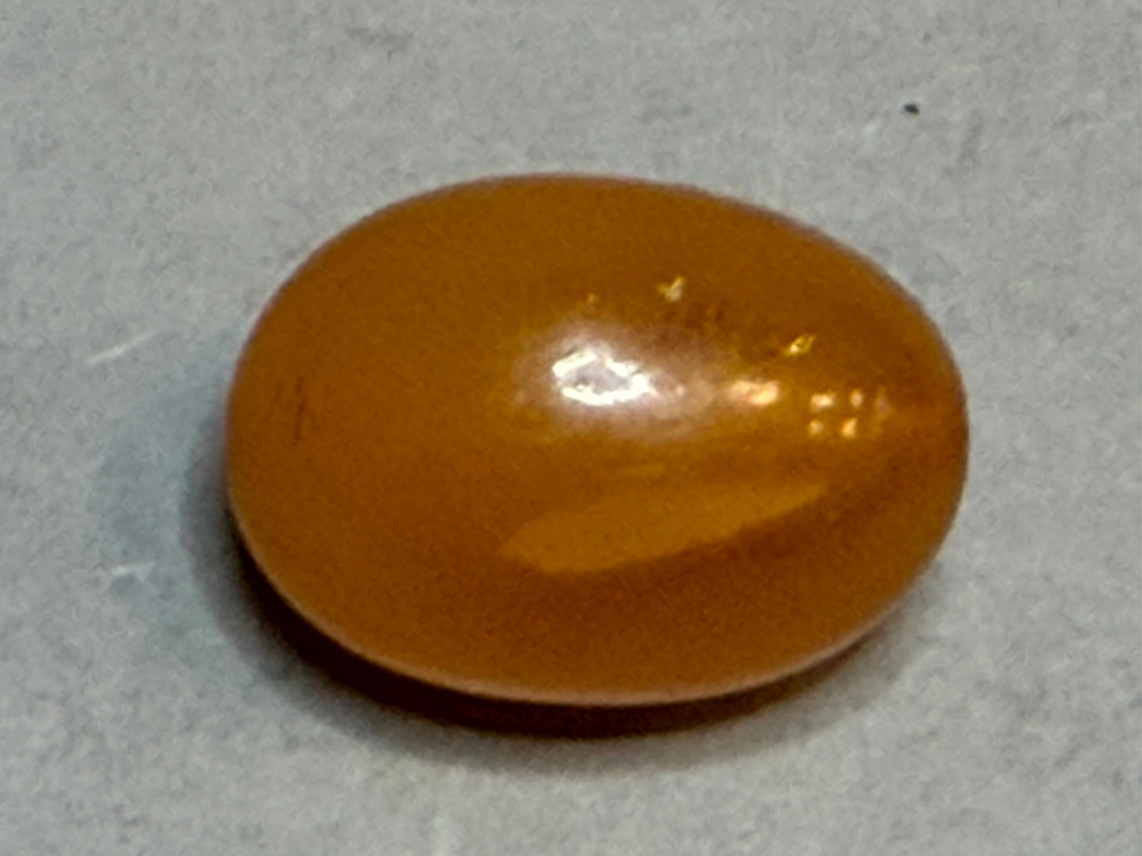 NATURAL OLD ANTIQUE YELLOW BUTTERSCOTCH BALTIC AMBER BEAD 4,2 gr