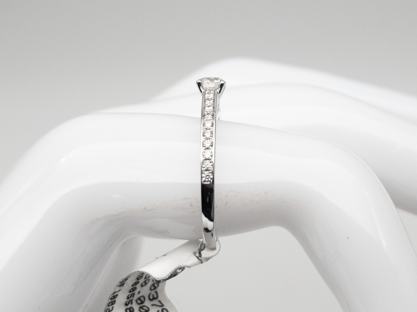 $3000 HEARTS on FIRE .52ct VS G IDEAL CUT Diamond 18k White Gold Wedding Ring