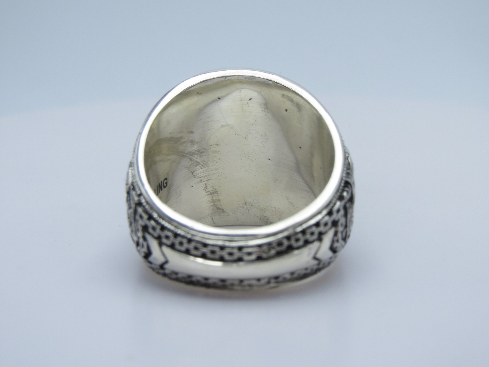 SILVER 925 , GREAT RING , 1954 , naval , ARRIVE IN 14 WORKING DAYS IF US , US 10