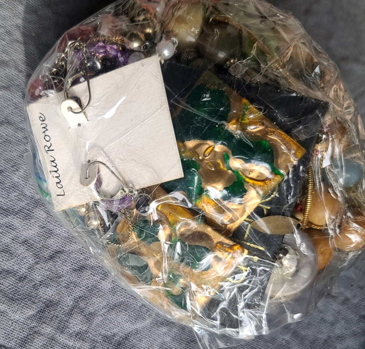 #3 Vintage to Now Jewelry Grab Bag SOME NEW W/WITHOUT TAGS All Wearable 1 LB+
