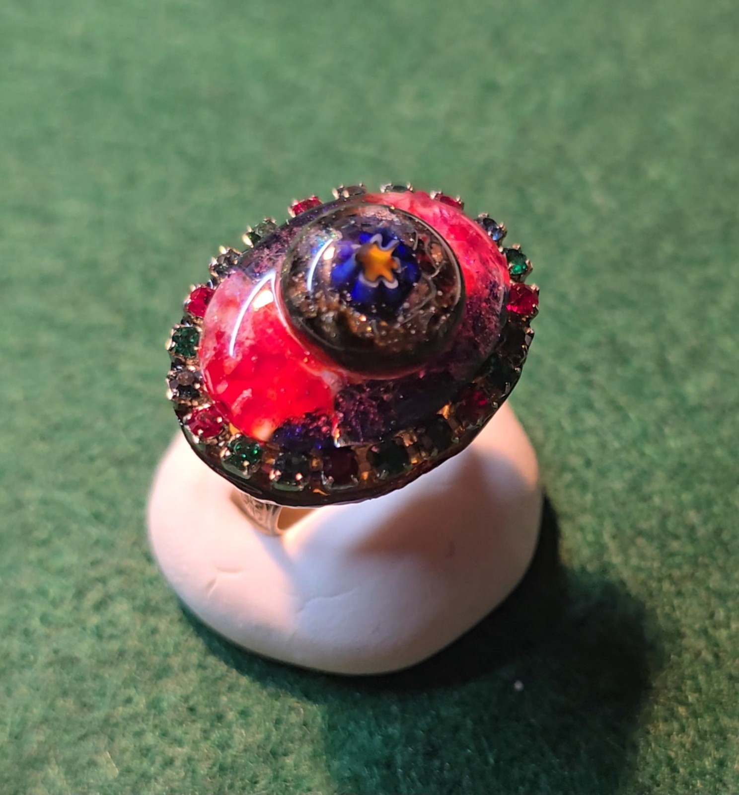 glass eye ring