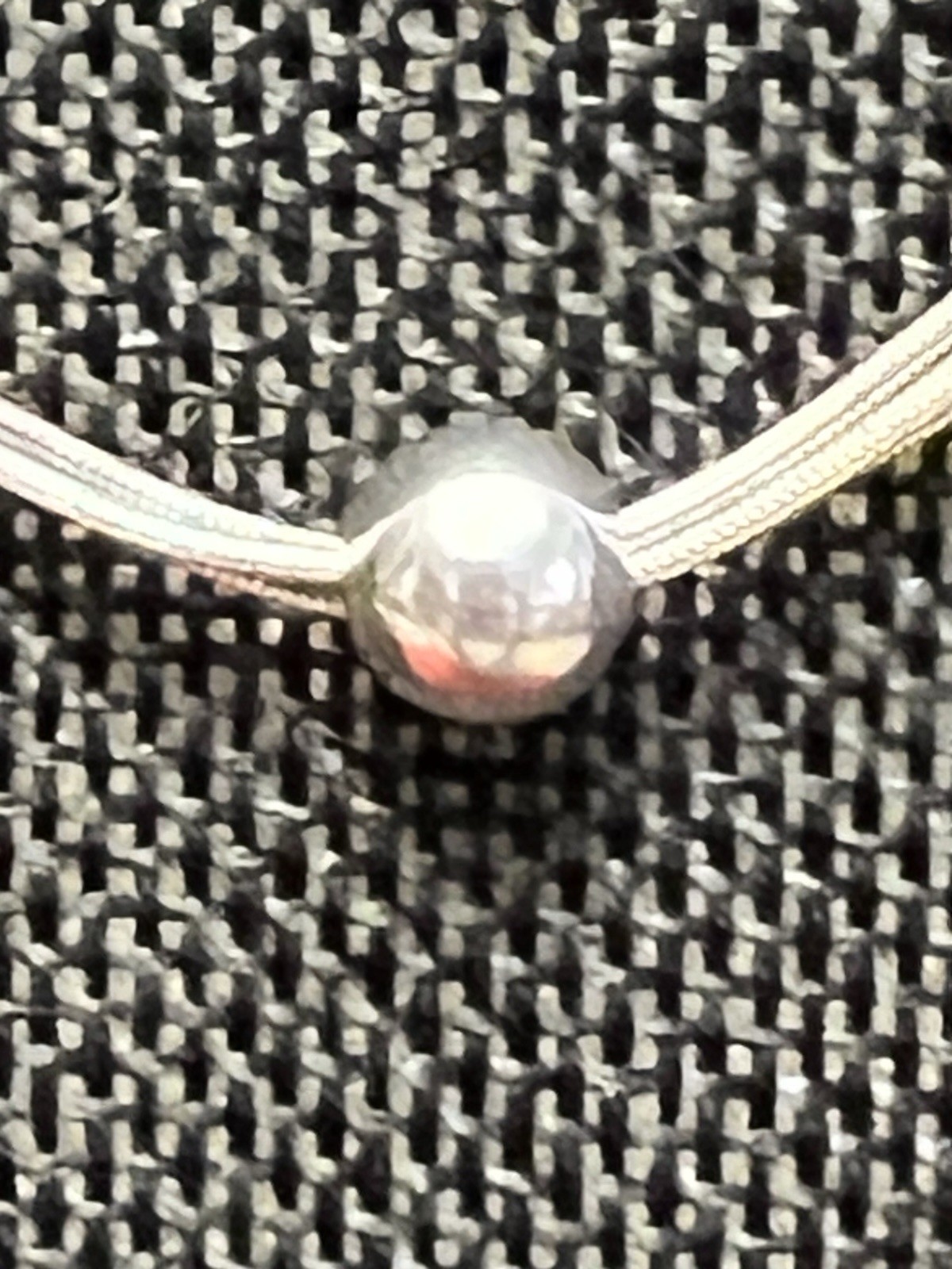 VINTAGE ESTATE STERLING SILVER 925 SLIDING BALL AND 3 CHAIN NECKLACE SET 16”