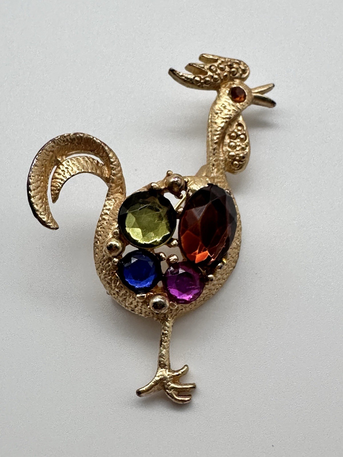 Vintage Townley Rooster Brooch