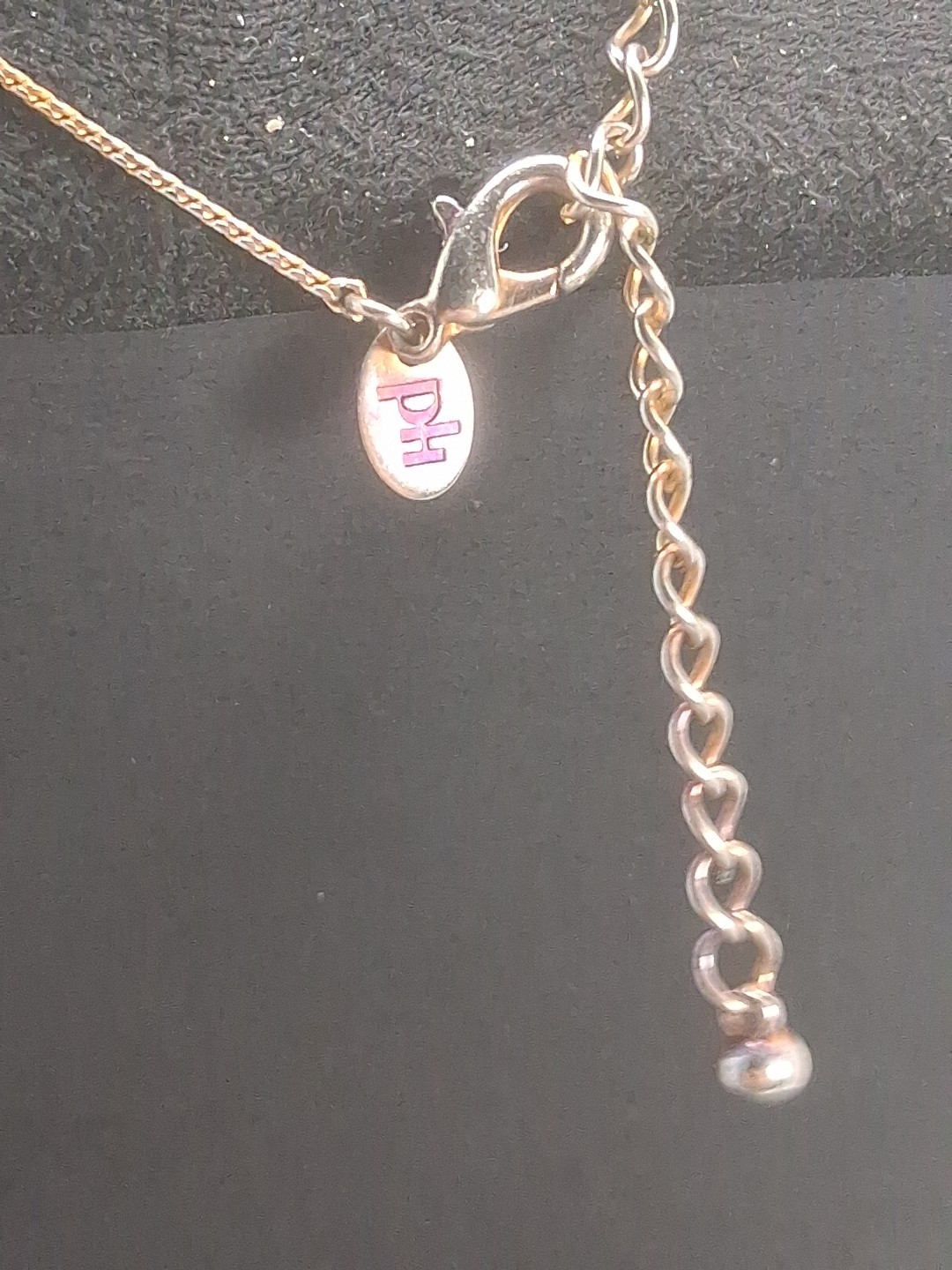 Vintage Silver and Rose Gold Tone Mixed Metal Beaded Necklace with Bar Stations