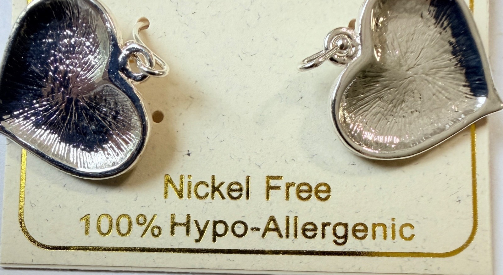 Y2K Vintage Bali Silver Tone Heart Filigree Dangle Earrings 1-1/8″ Nickel Free