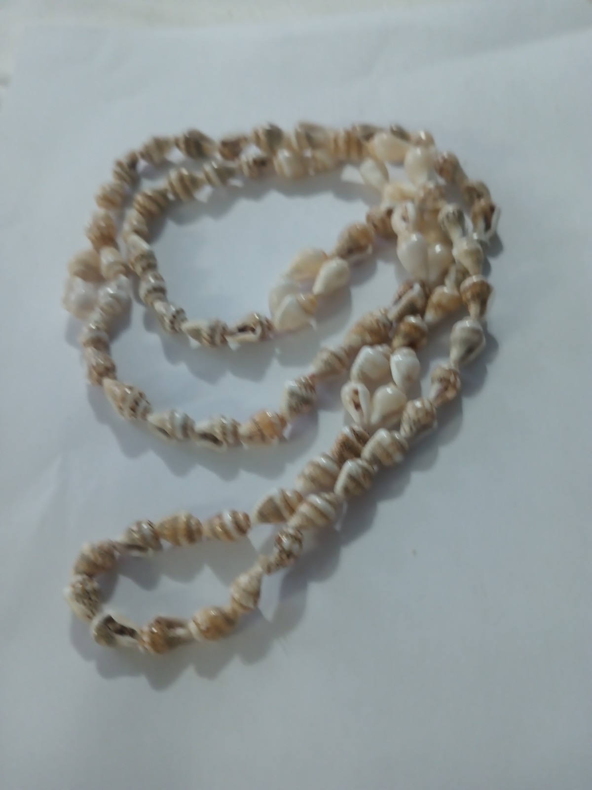 Vintage Handcrafted Cowrie/Other Seashell Necklace Lot (5 Necklaces)