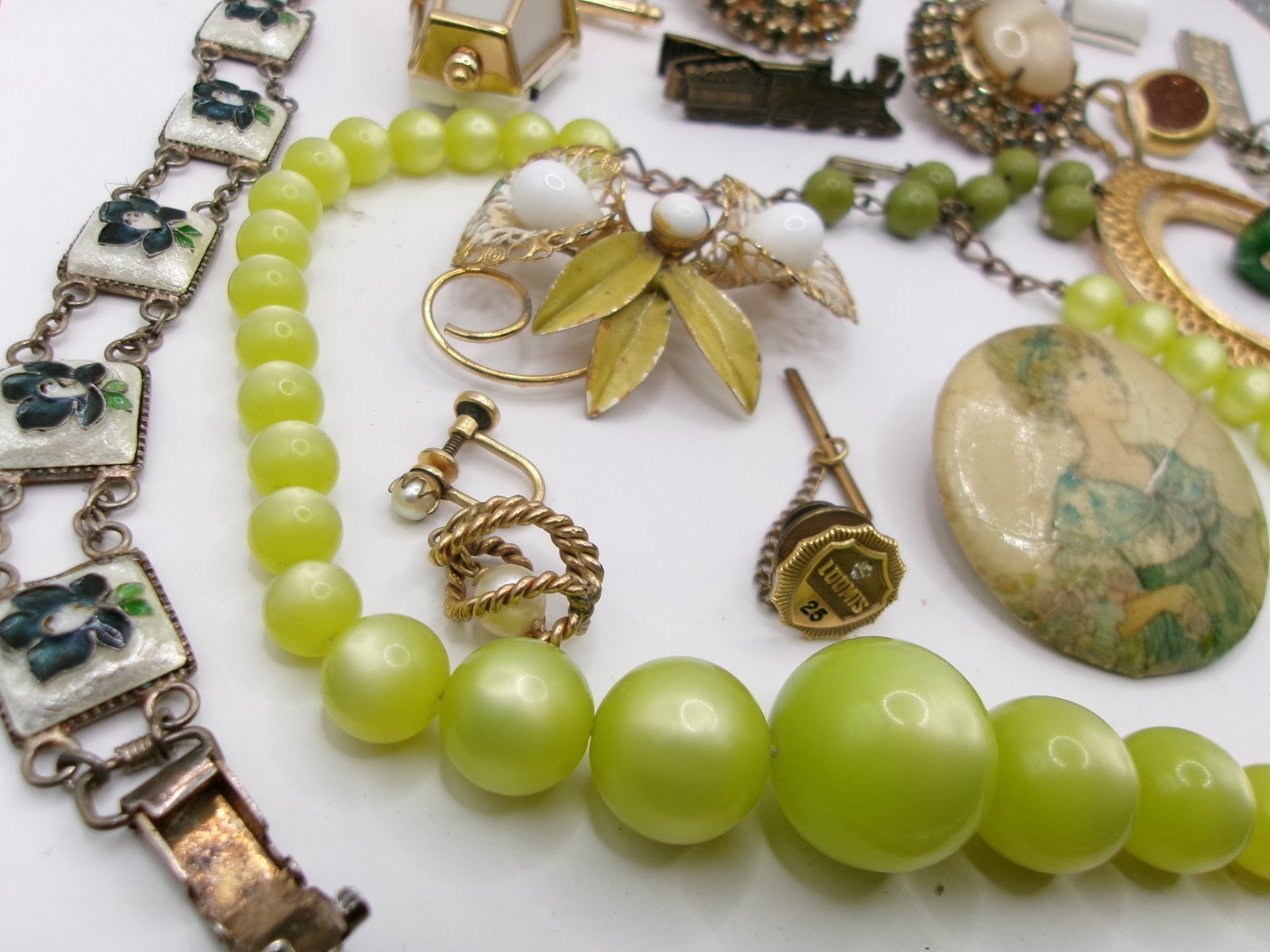 Mixed Collection Lot Victorian Antique & Older Vintage Repair Salvage Jewelry