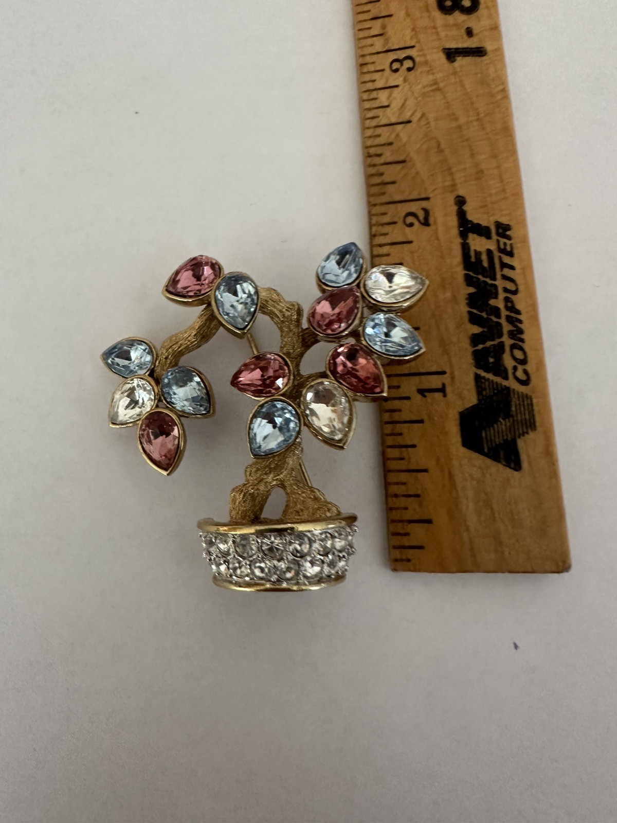 Atwood and Sawyer Tree of Life Brooch Bonsai